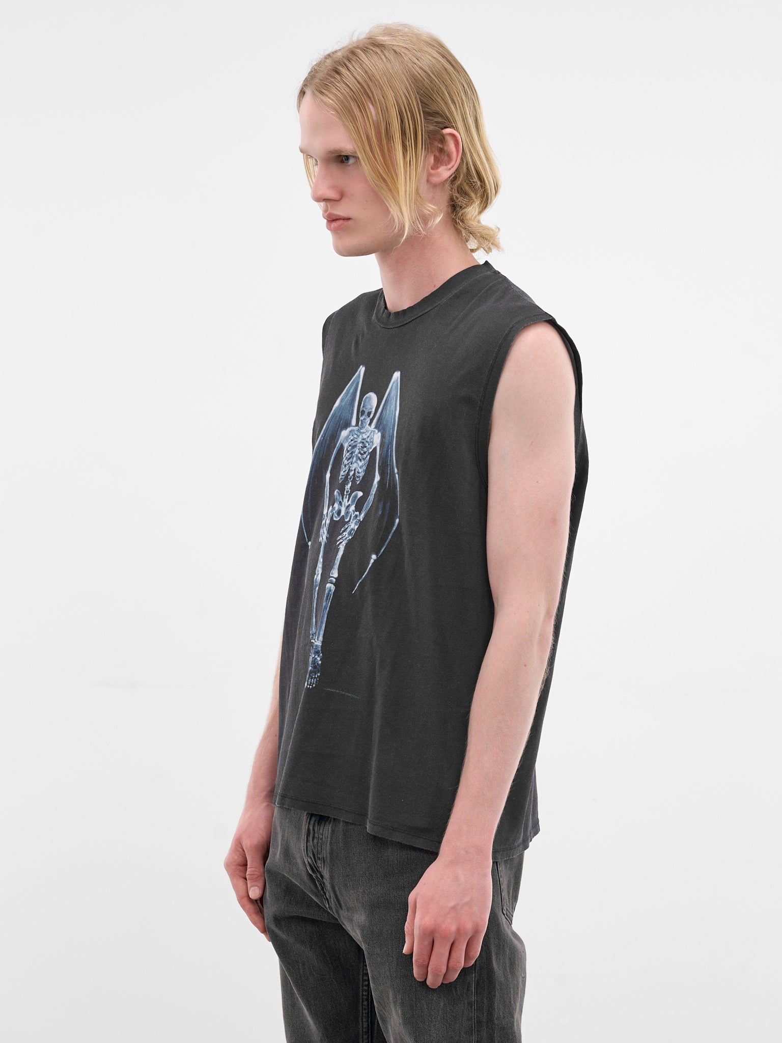 Cotton Fallen Angel Tank (M2266BF-FALLEN-ANGEL-PRINT)