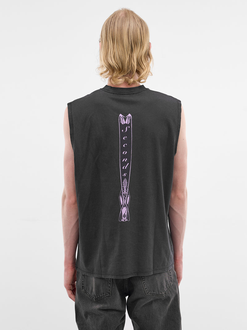 Cotton Fallen Angel Tank (M2266BF-FALLEN-ANGEL-PRINT)