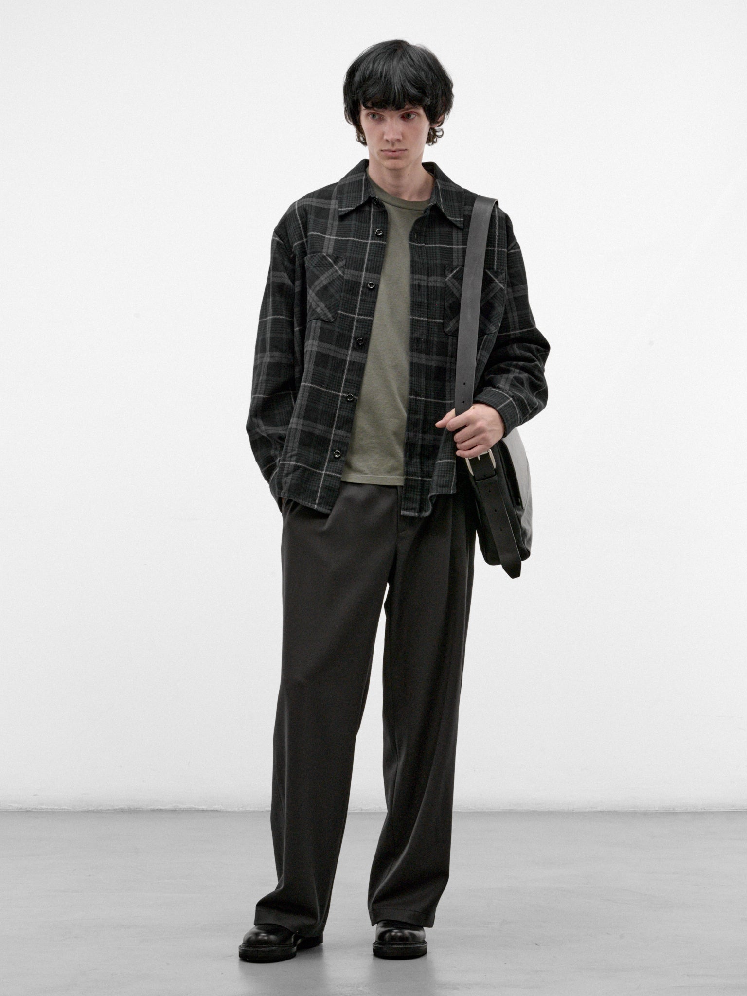 Raven Plaid Cotton Whoppin Shirt (M4262WRC-RAVEN-CHECK-RANCH)
