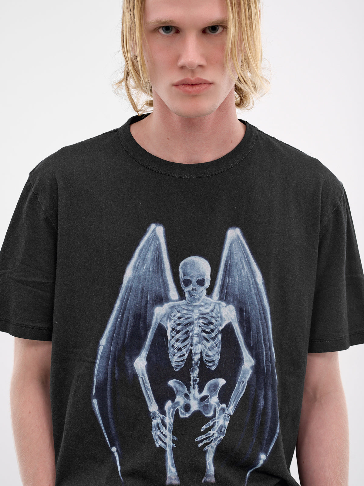 Boxy Fallen Angel Graphic Tee (M2266NF-FALLEN-ANGEL-PRINT)