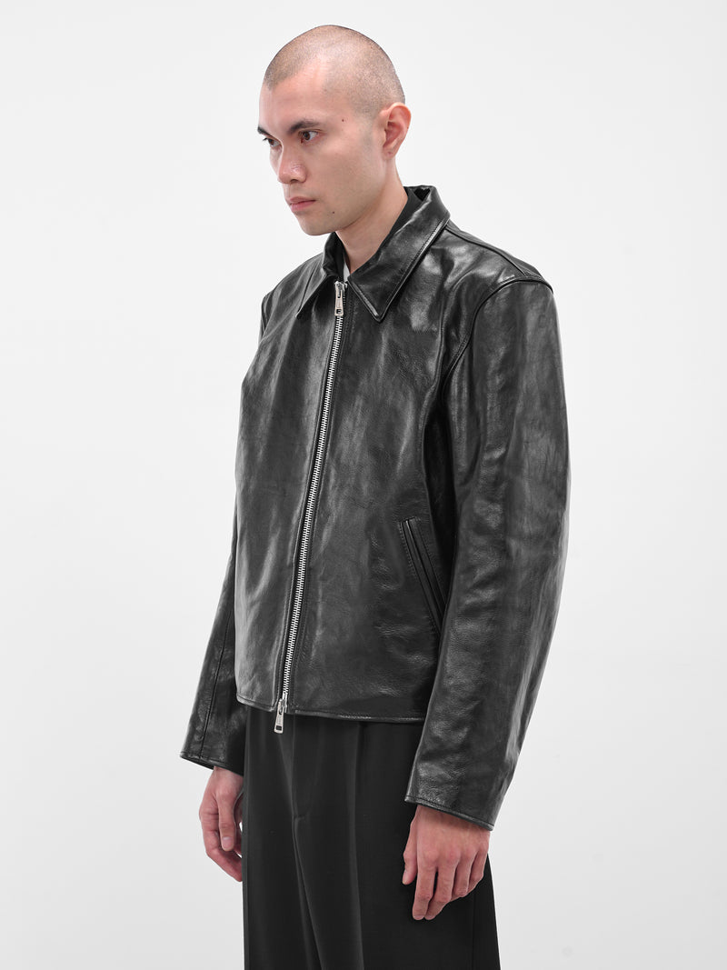 OUR LEGACY Leather Mini Jacket | H.Lorenzo - side