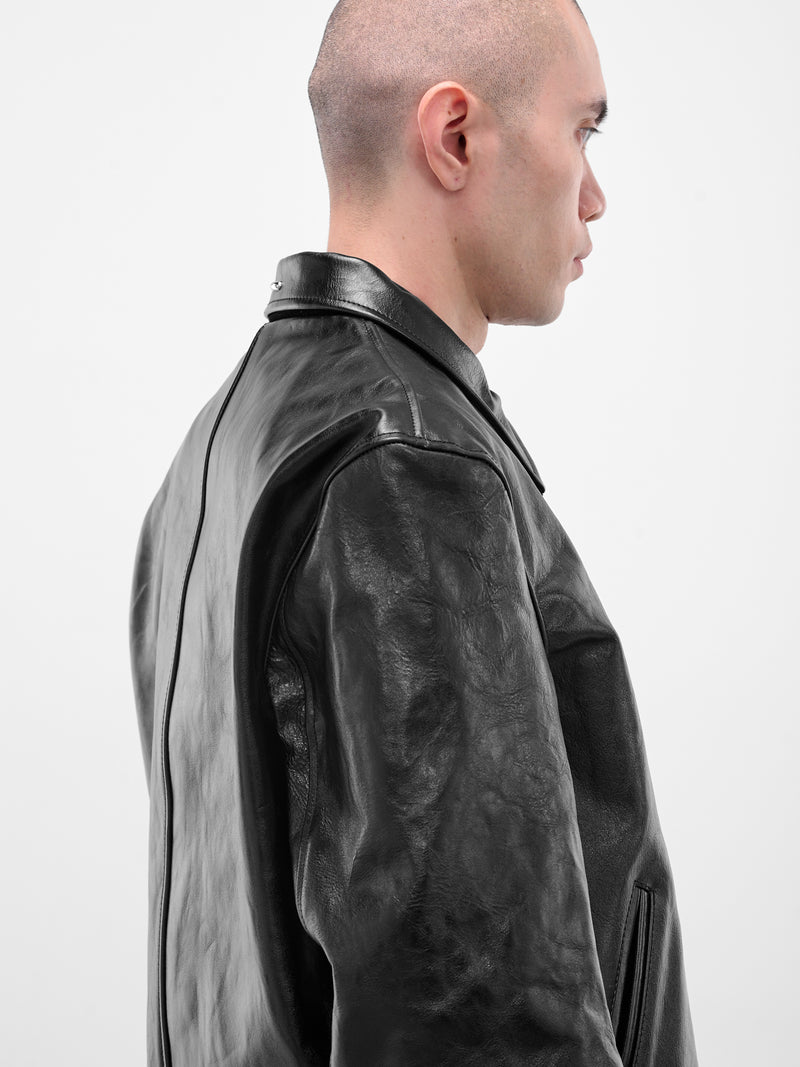 OUR LEGACY Leather Mini Jacket | H.Lorenzo - detail 1