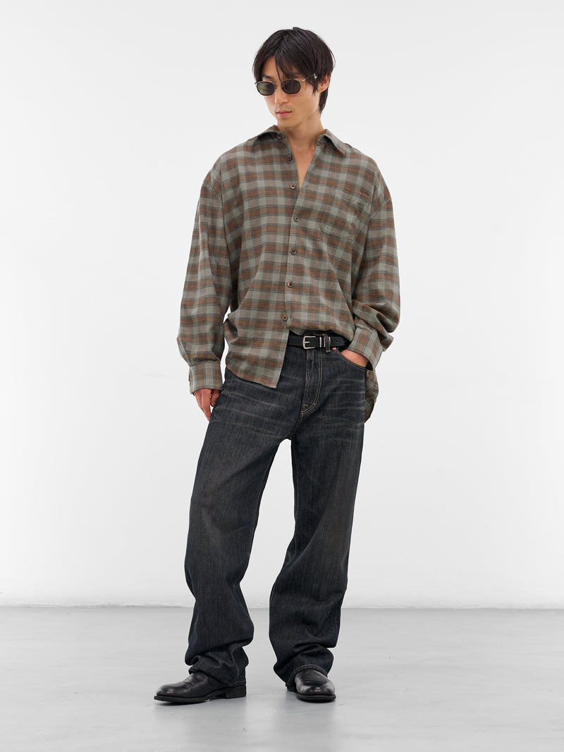 Borrowed Iowa Flannel Check Shirt (M4252BI-IOWA-FLANNEL-CHECK)