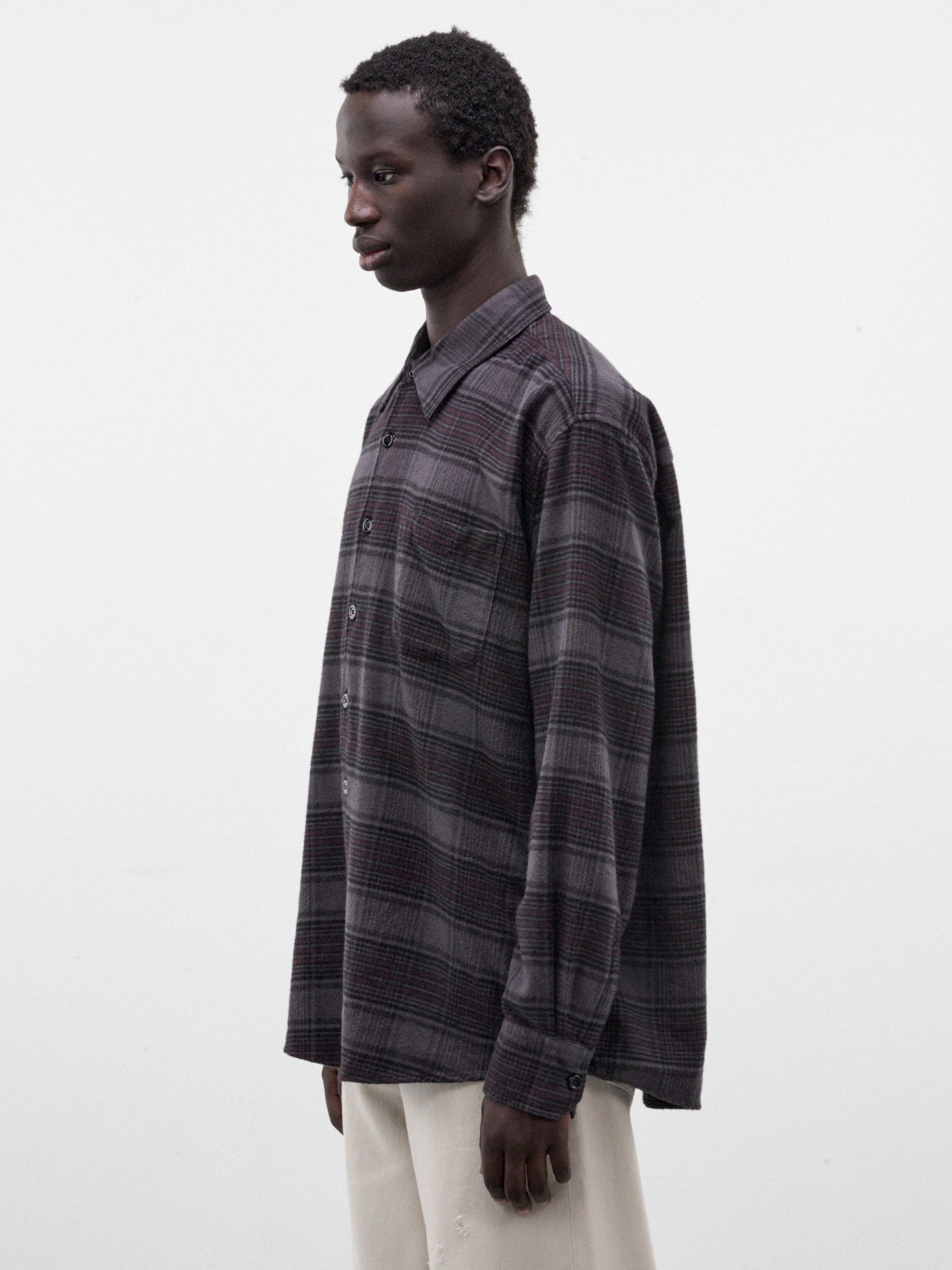Faded Nocturne Check Above Shirt (M4262AFN-FADED-NOCTURNE-CHECK)