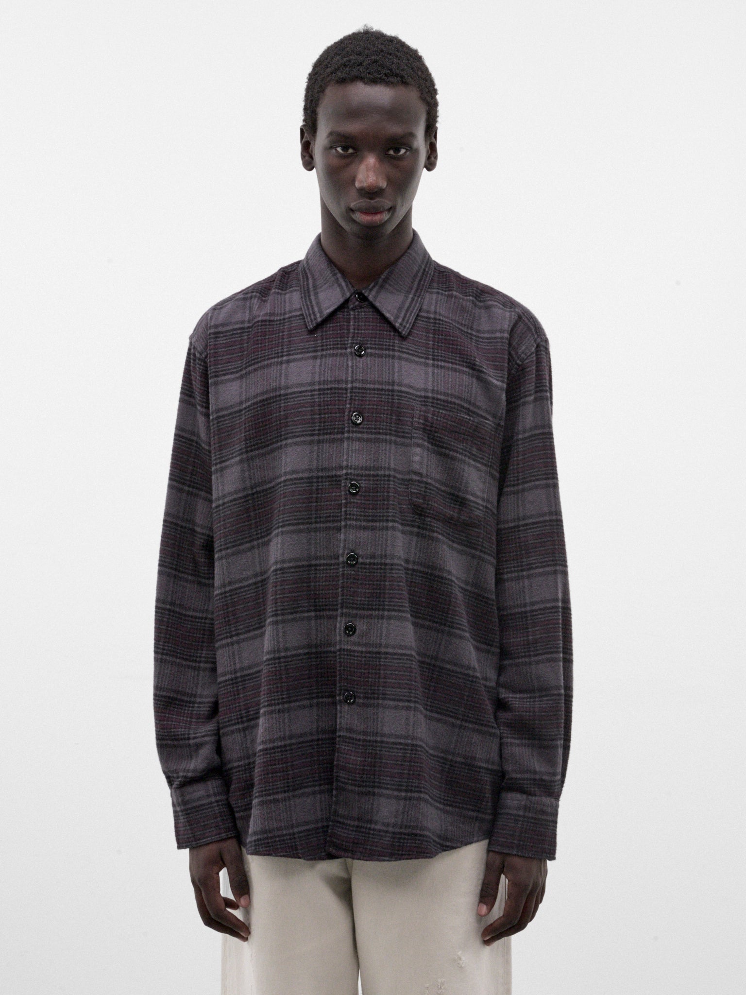Faded Nocturne Check Above Shirt (M4262AFN-FADED-NOCTURNE-CHECK)