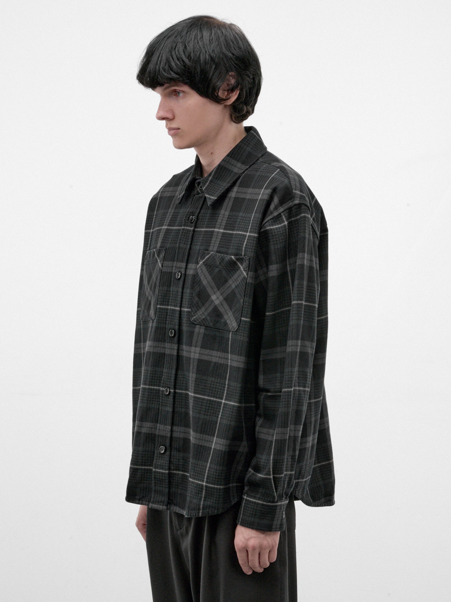 Raven Plaid Cotton Whoppin Shirt (M4262WRC-RAVEN-CHECK-RANCH)