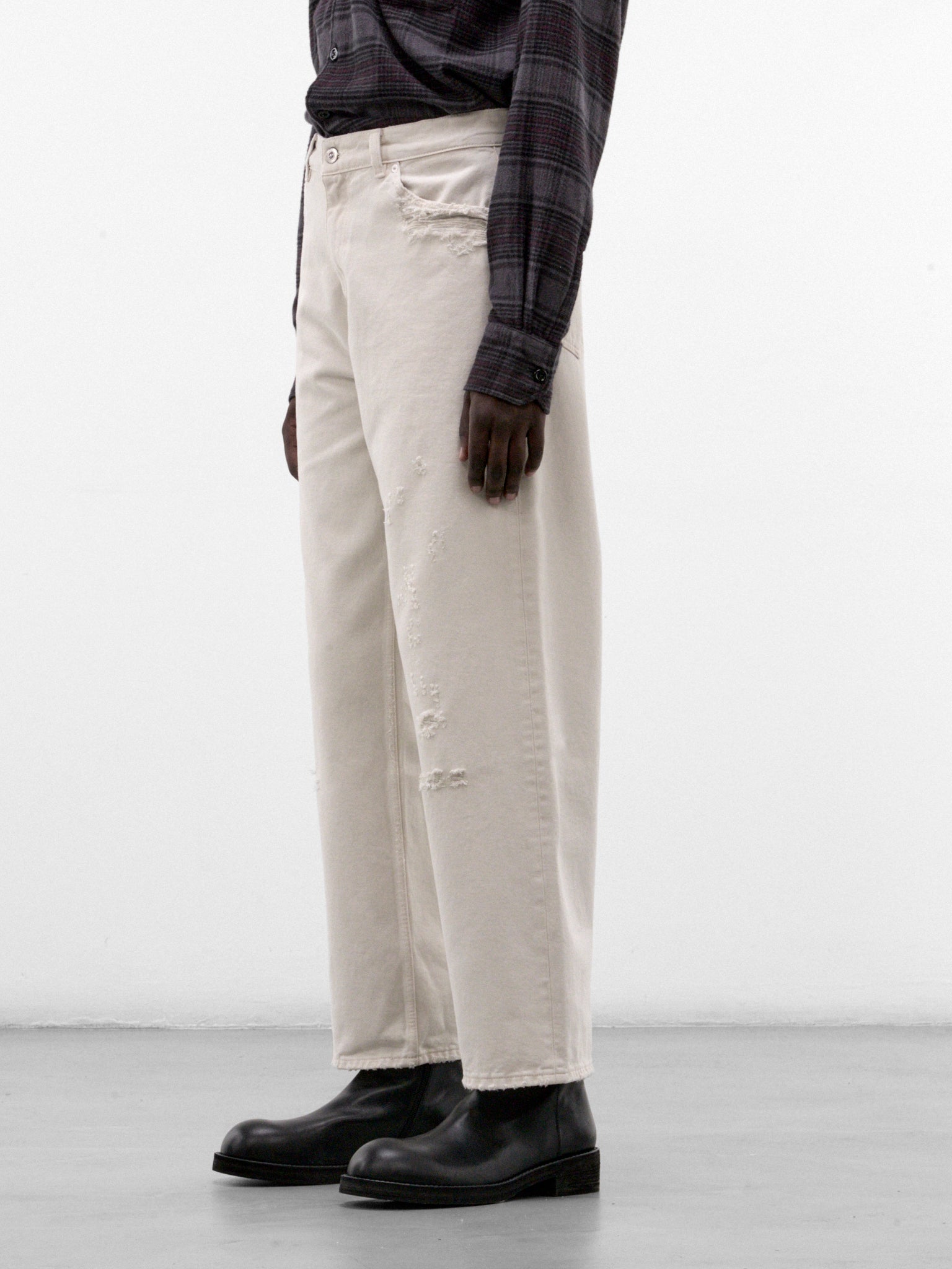 Chalk Vast Cut Trousers (M4265VO-OLD-CHALK-WASH)