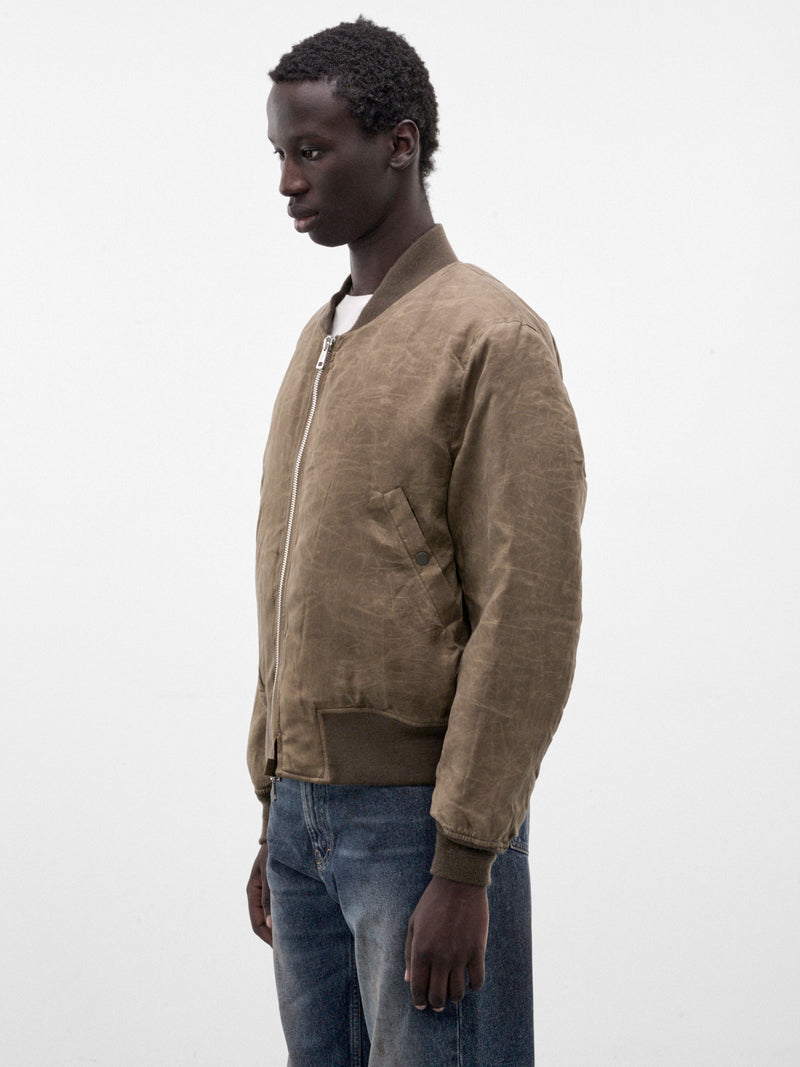 Marsh Khaki Wax Dipped Bomber (M4268MMK-MARSH-KHAKI-WAX-DIPPE)