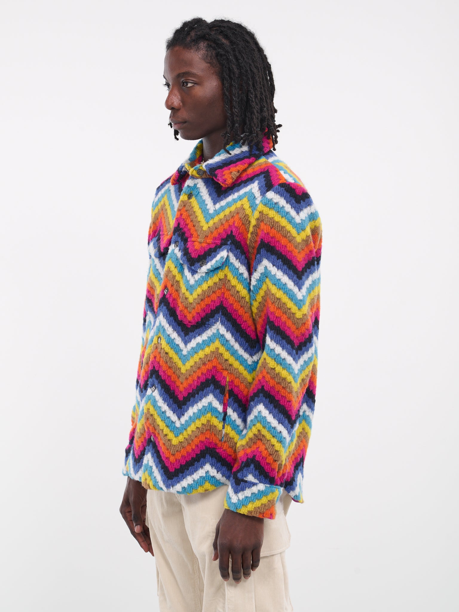 Stripe Knit Shirt (M573964-519-MULTI-COLOR)