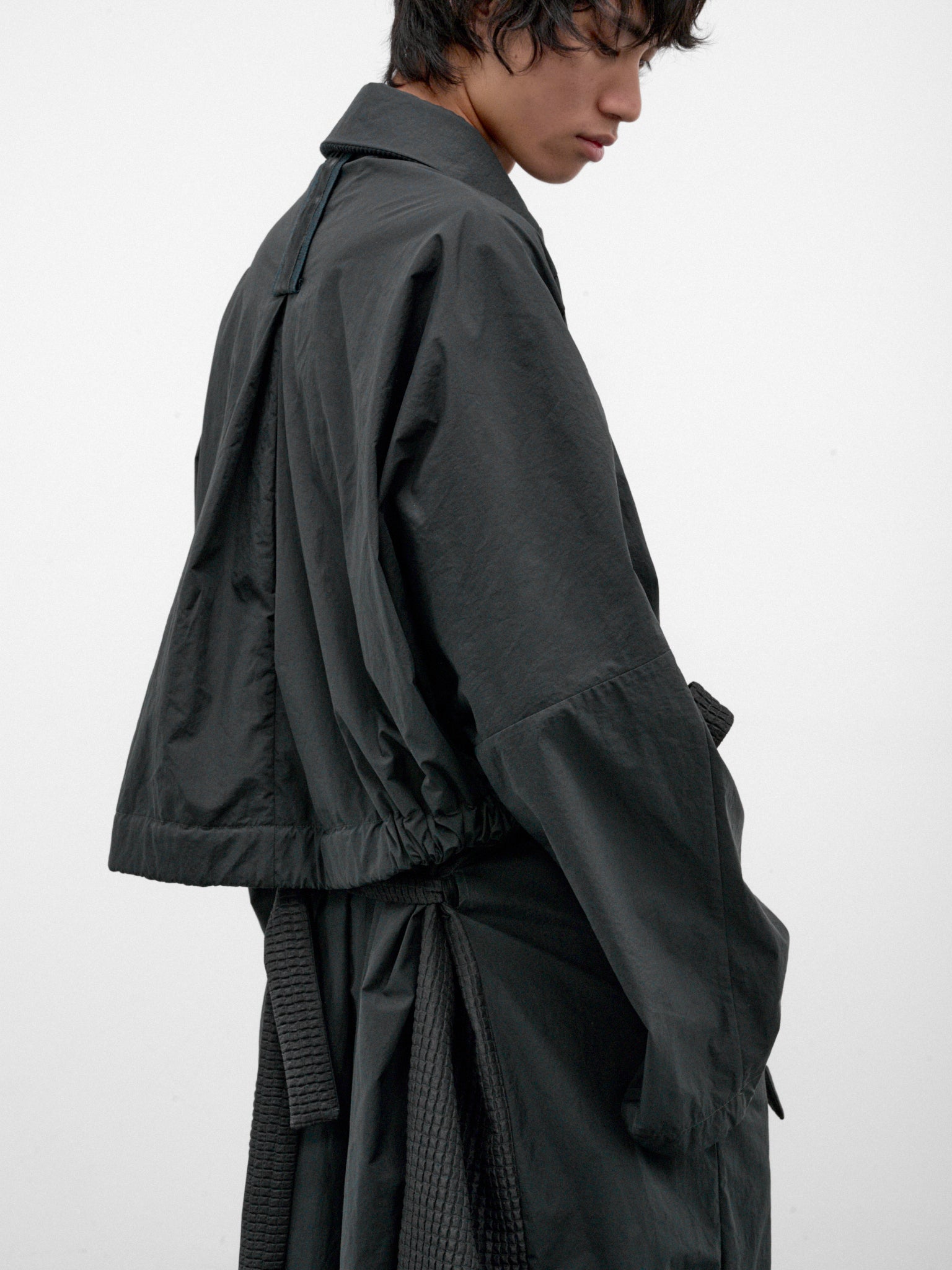 Grink Nylon-Cotton Mackay Coat (MACKAY-CRAXI-GRINK-GREY)