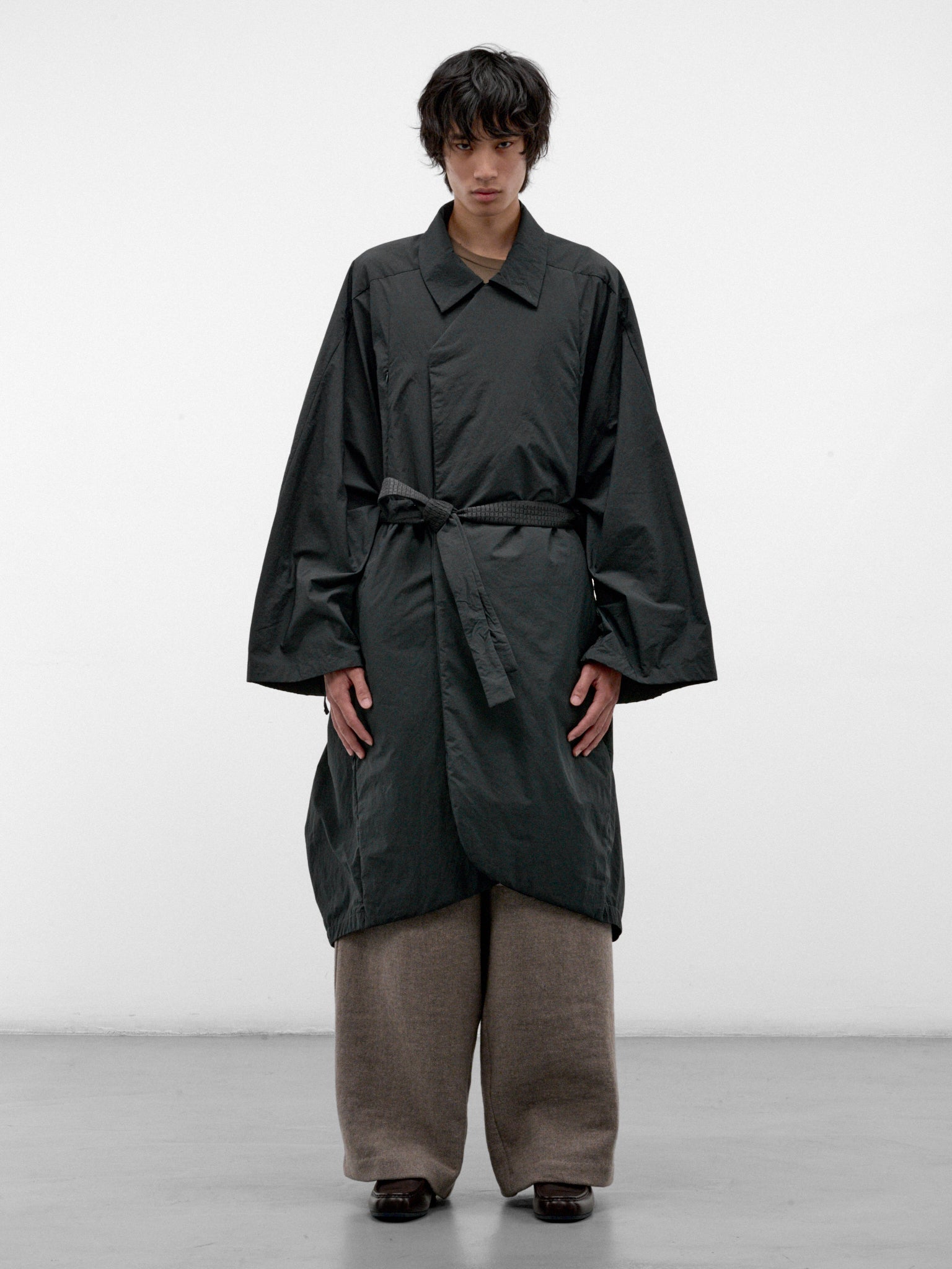 Grink Nylon-Cotton Mackay Coat (MACKAY-CRAXI-GRINK-GREY)