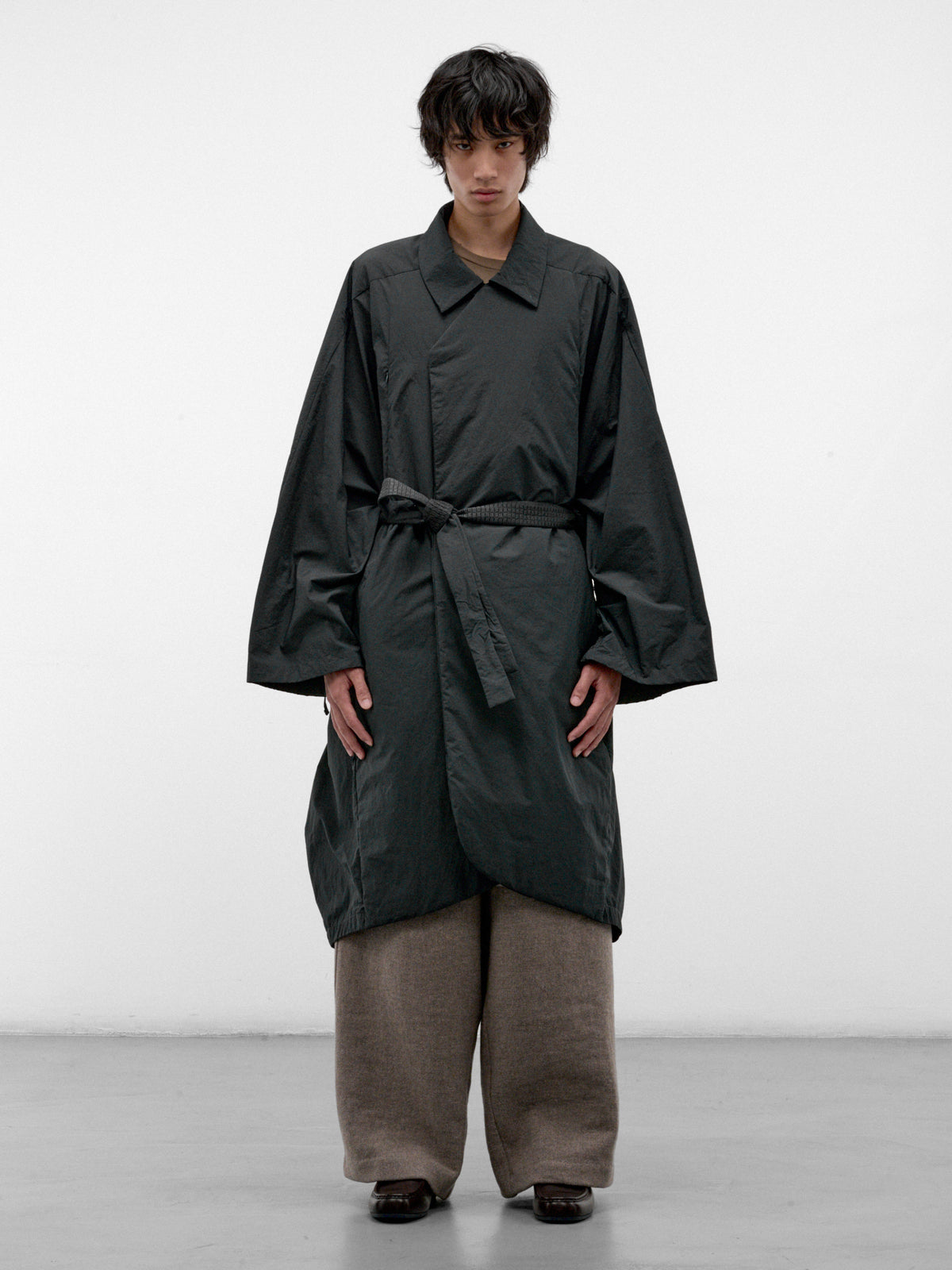 Grink Nylon-Cotton Mackay Coat (MACKAY-CRAXI-GRINK-GREY)