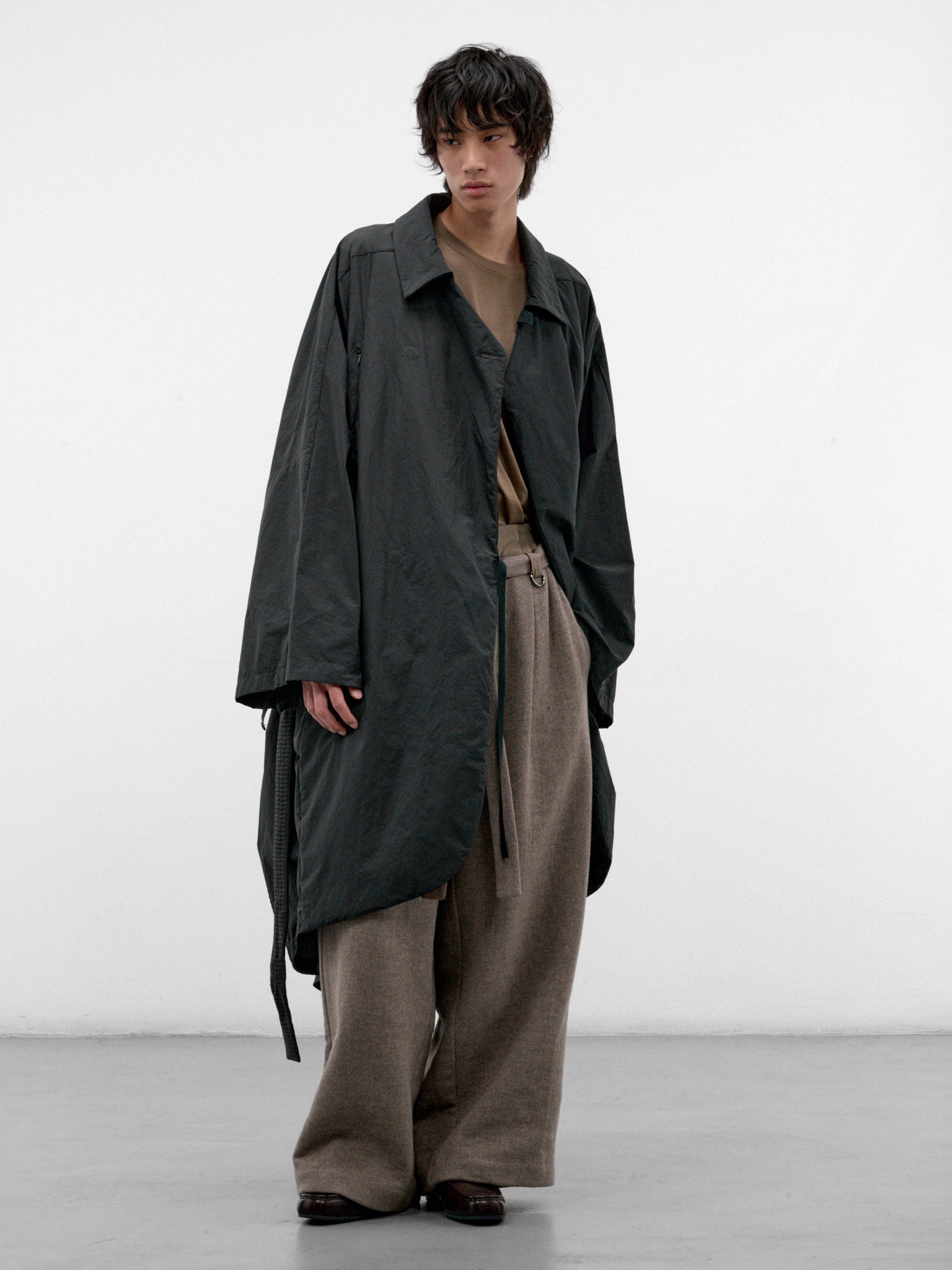 Grink Nylon-Cotton Mackay Coat (MACKAY-CRAXI-GRINK-GREY)