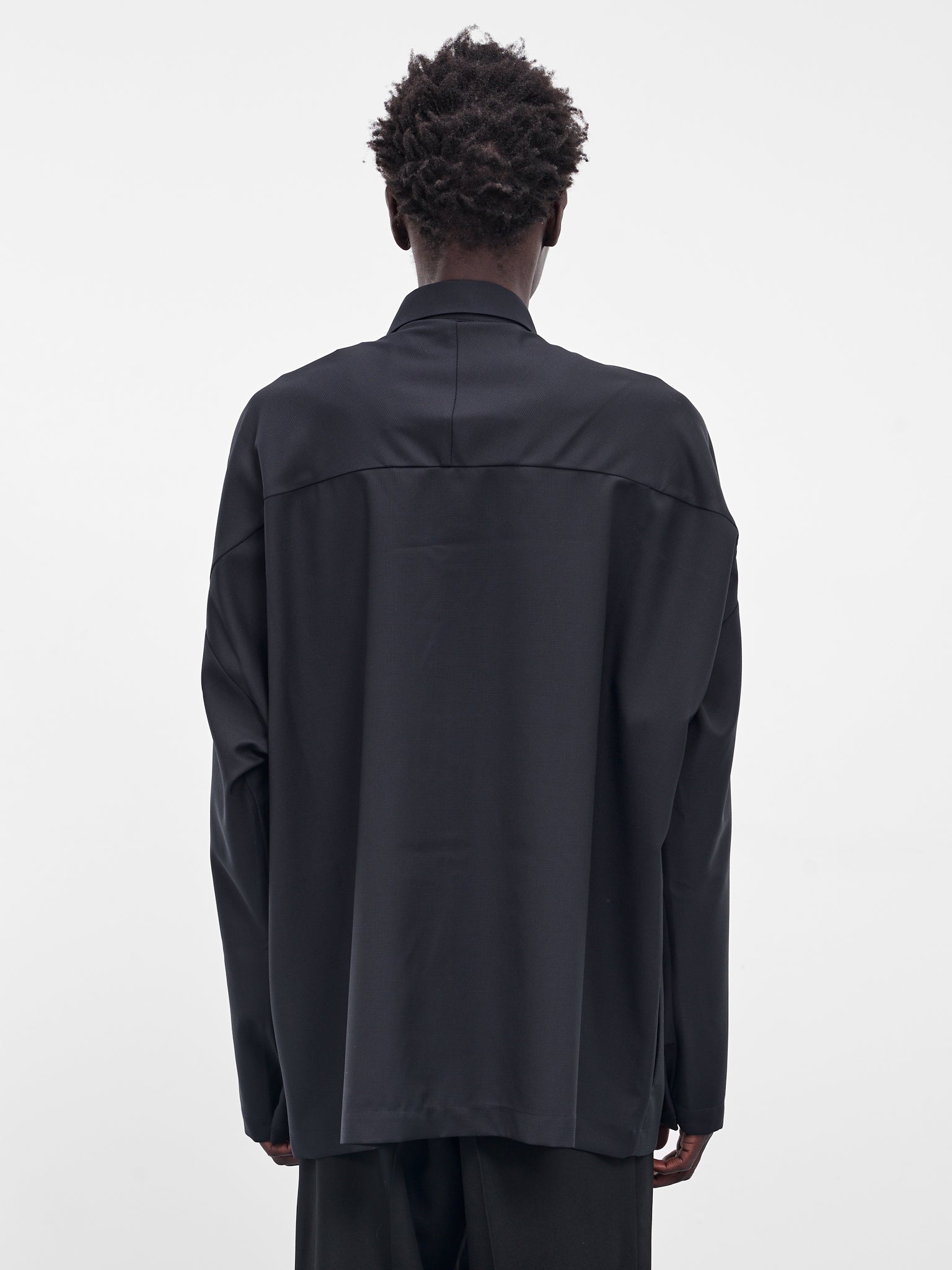 The Maloo Navy Wool Overshirt (MALOO-NAVY)