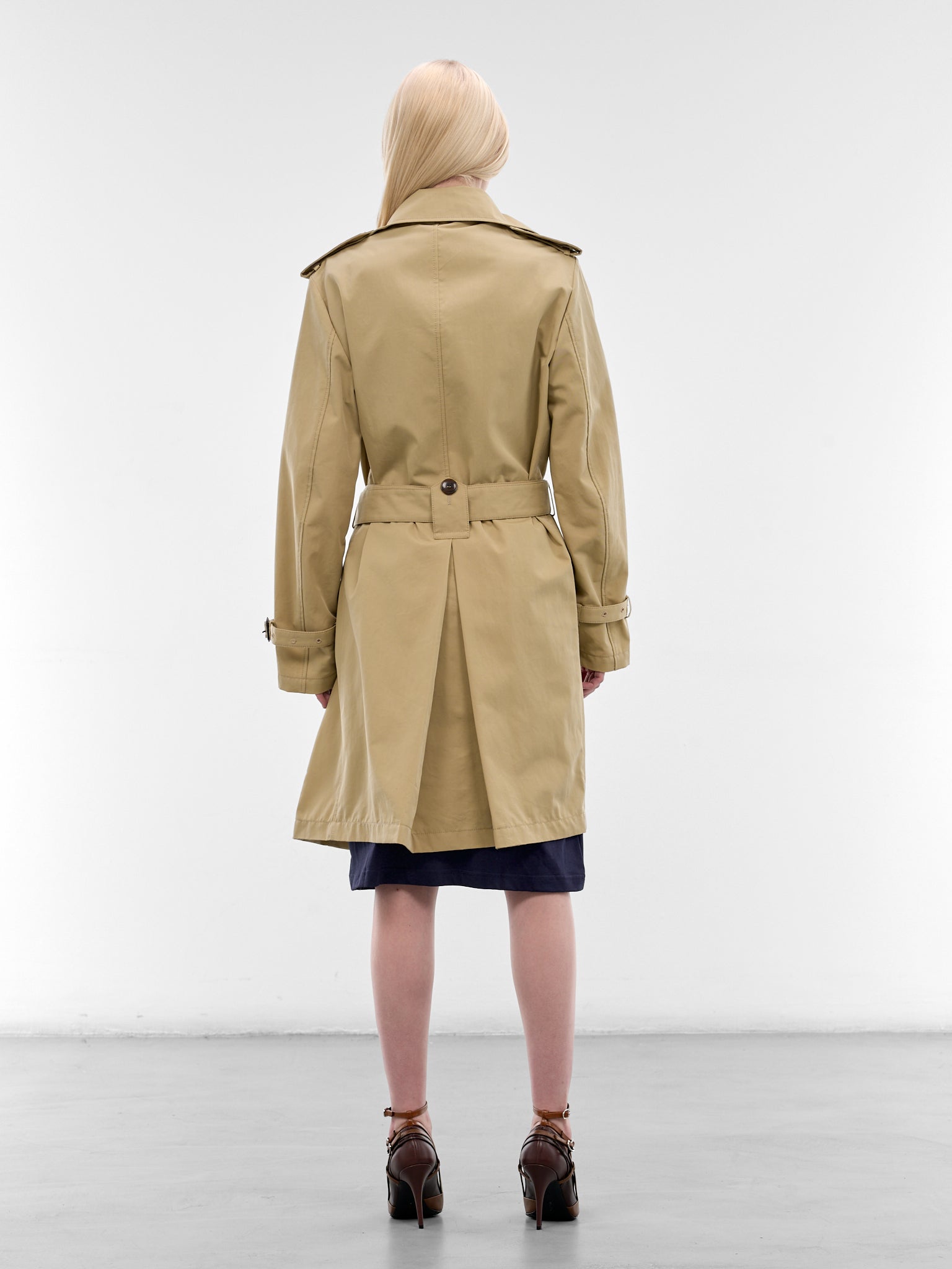 JULIE KEGELS Margret Trench Coat | H.Lorenzo - back