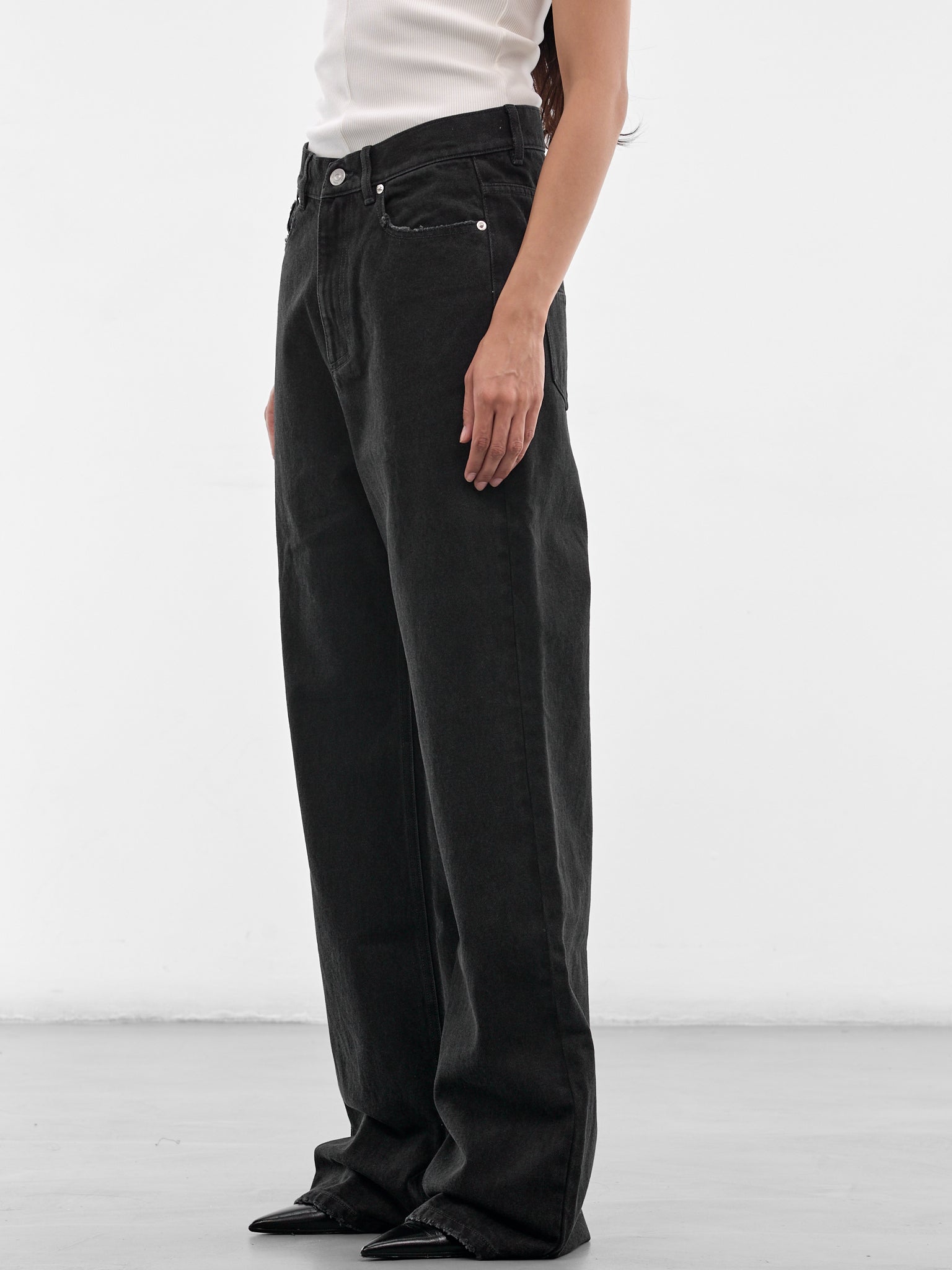 Black Denim MX Wide Jeans (MAT01P003-SECLERA-BLACK)