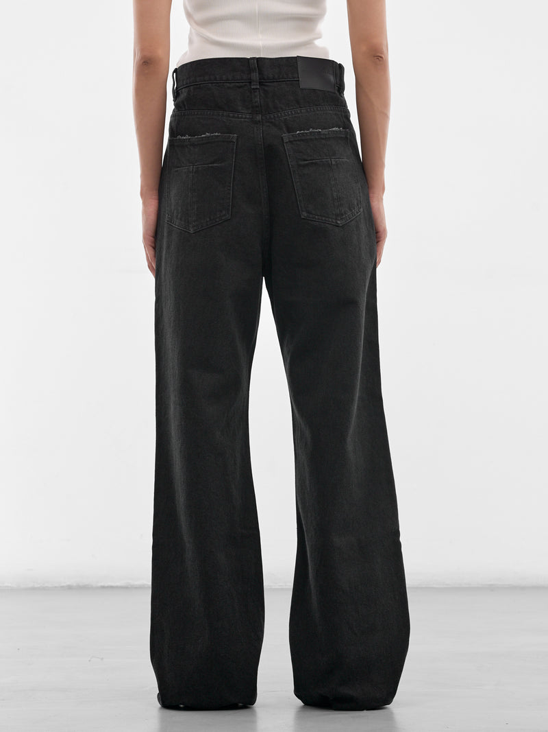 Black Denim MX Wide Jeans (MAT01P003-SECLERA-BLACK)