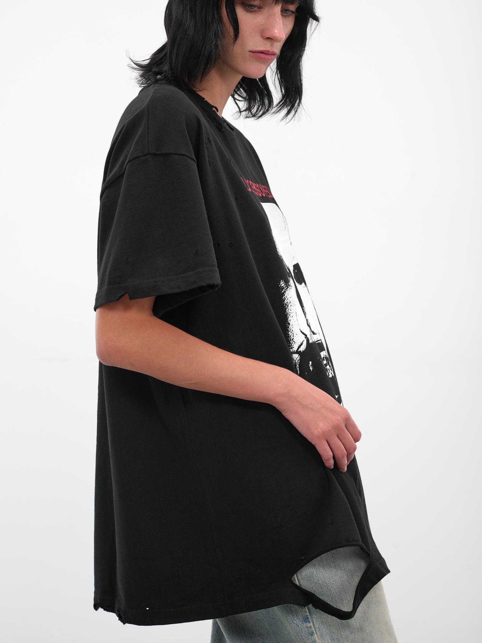 Black Uncensored Graphice Tee (MAT01T006-SCLERA-BLACK)