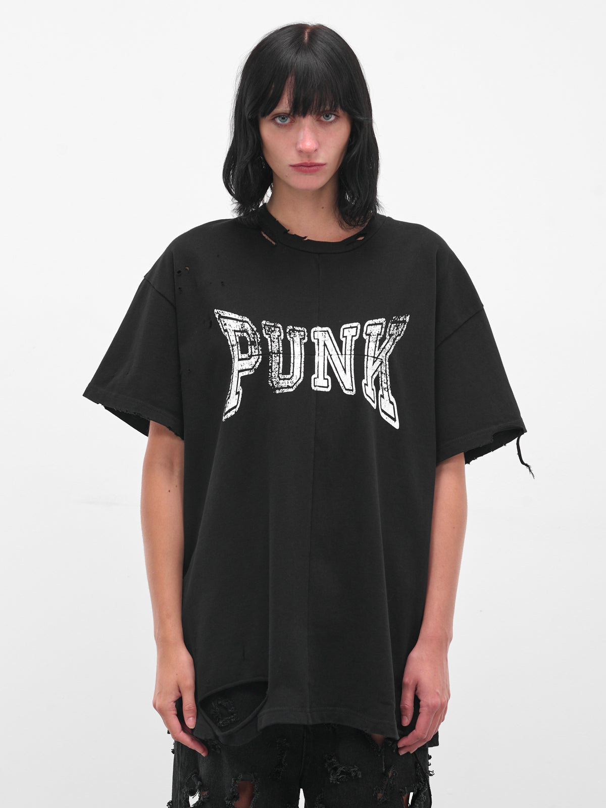 Black Punk Graphic Tee (MAT01T007-SCLERA-BLACK)