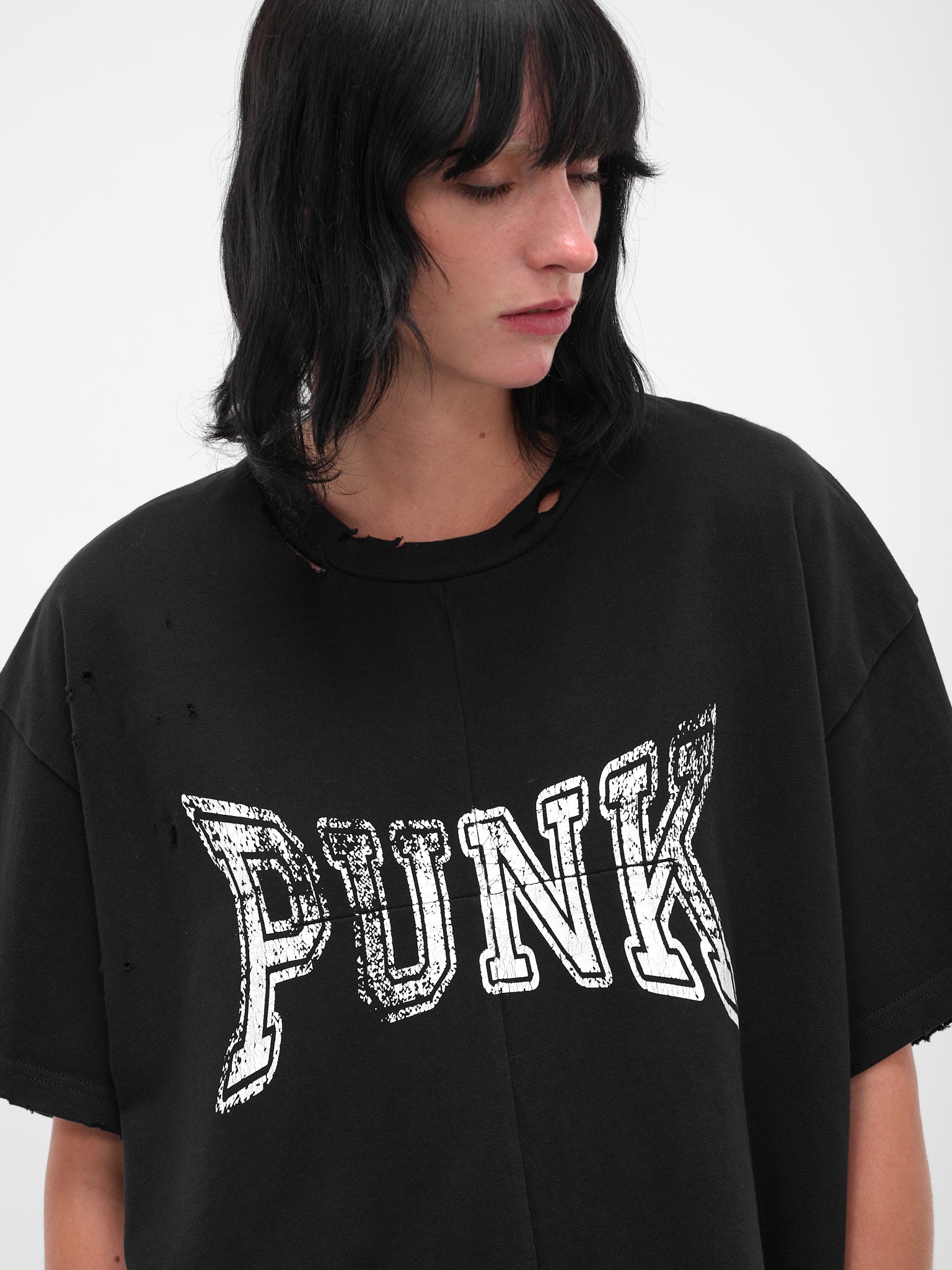 Black Punk Graphic Tee (MAT01T007-SCLERA-BLACK)