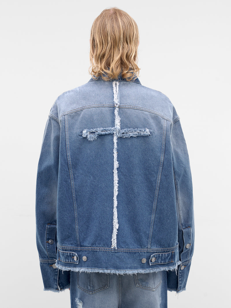 Blue Pierre M. Denim Jacket (MAT02J004-BLUE)