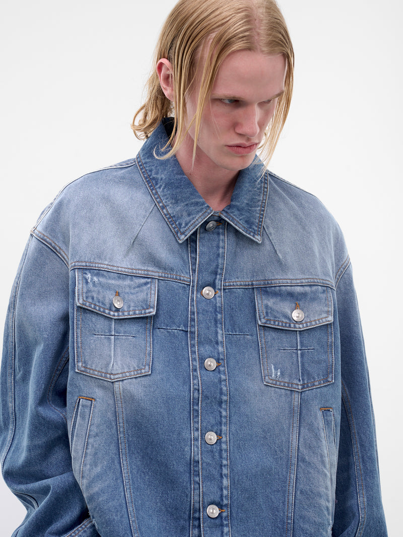 Blue Pierre M. Denim Jacket (MAT02J004-BLUE)