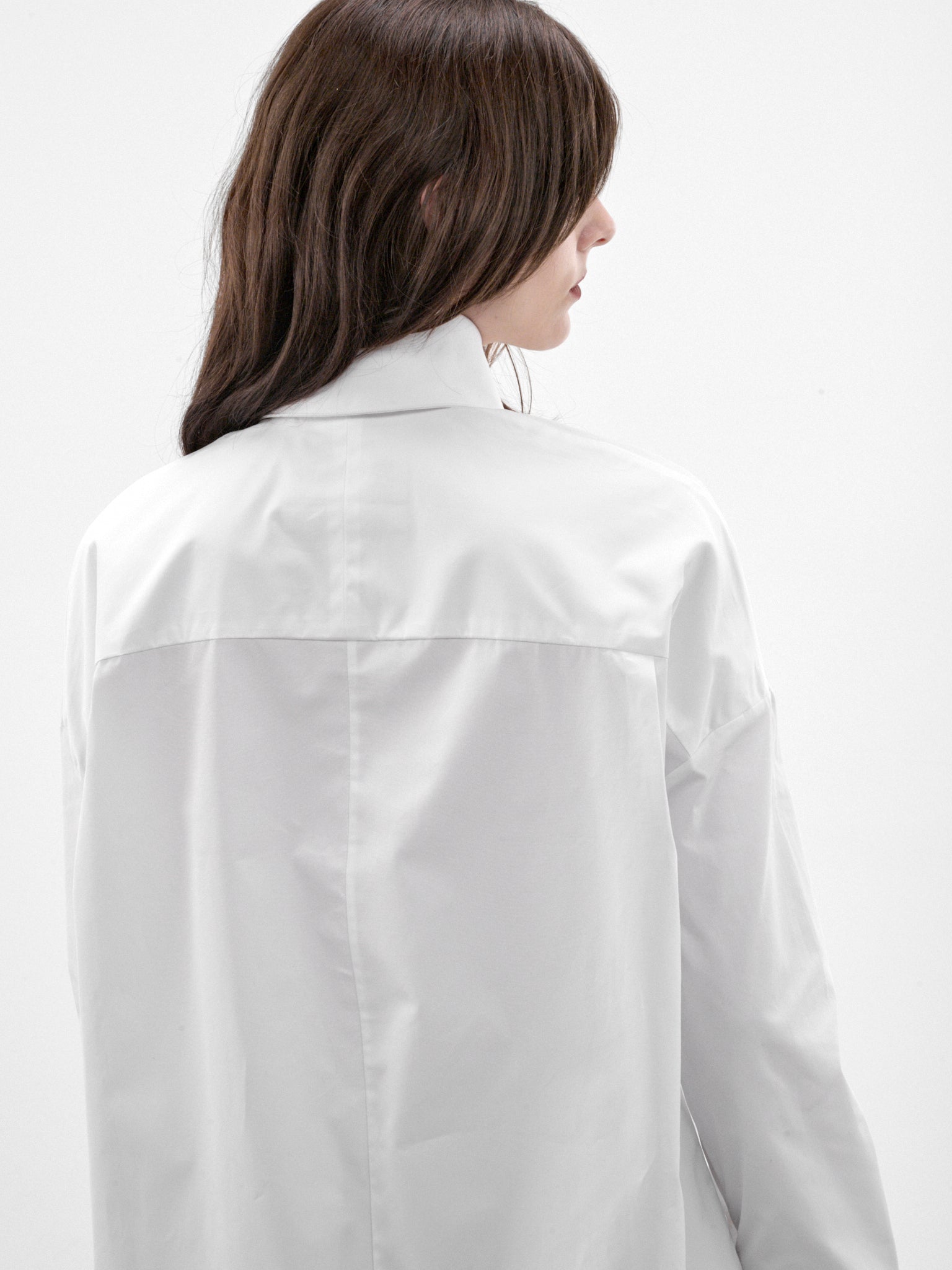 Daphne White Cotton Shirt (MAT03B101-WHITE)