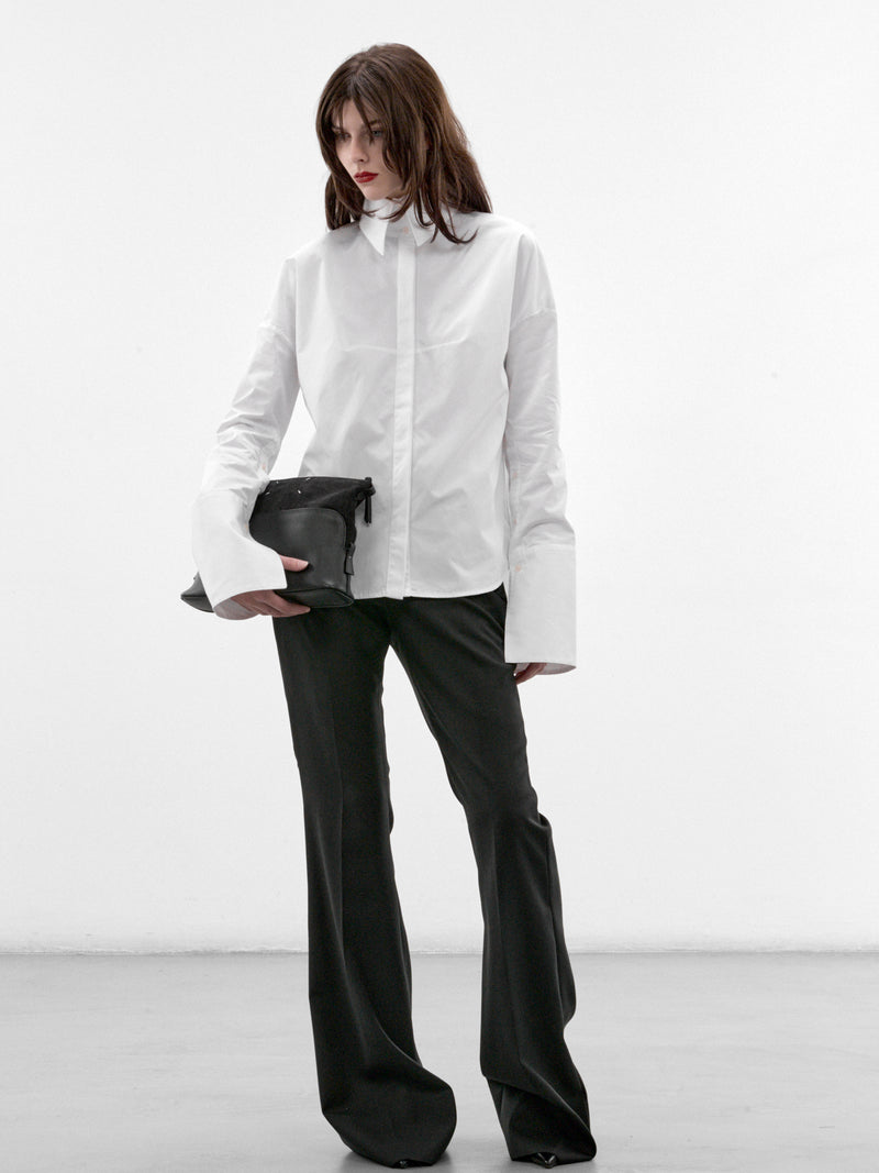 Daphne White Cotton Shirt (MAT03B101-WHITE)