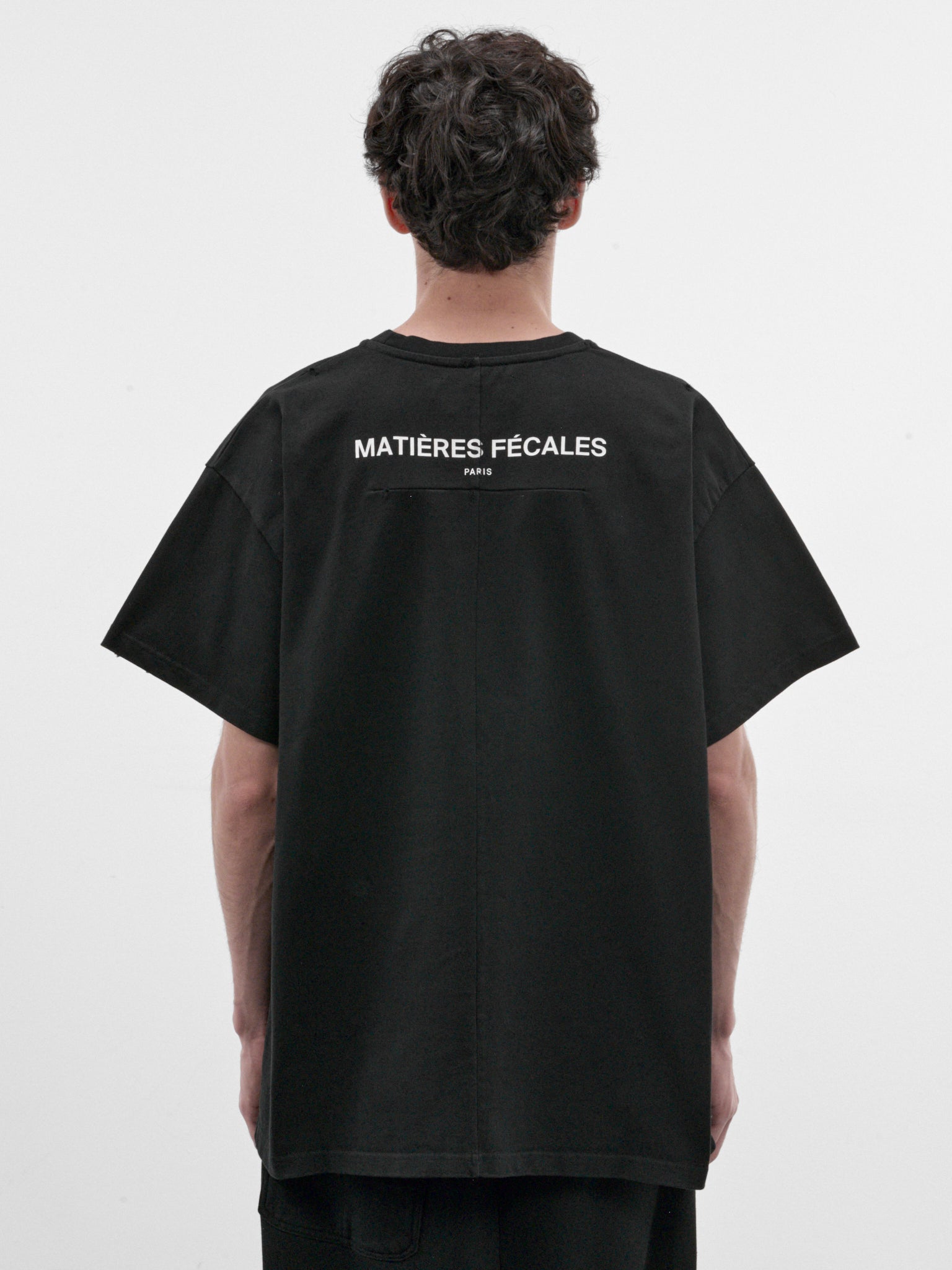 Cult Black Cotton T-Shirt (MAT03T001-BLACK)