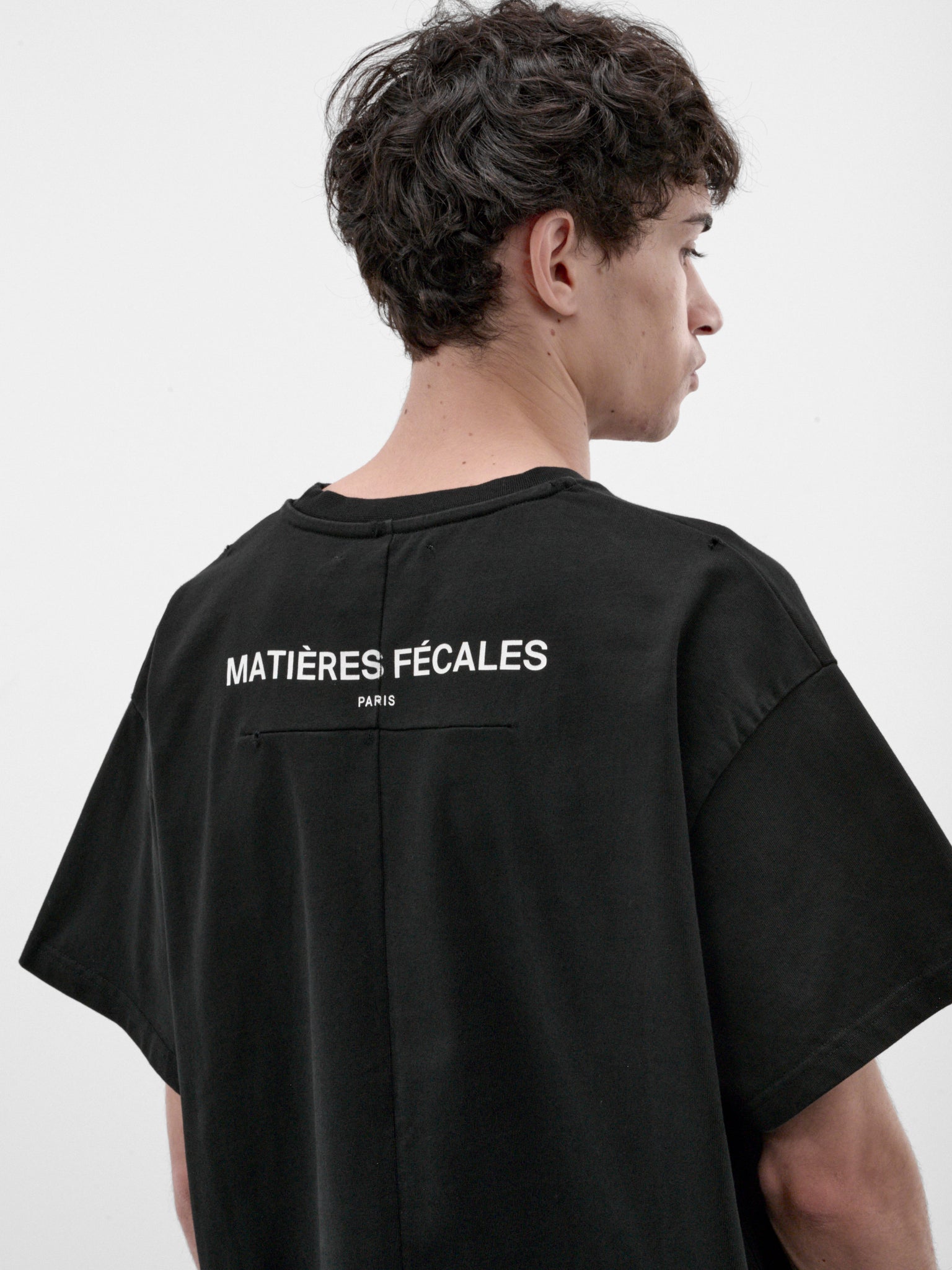 Cult Black Cotton T-Shirt (MAT03T001-BLACK)