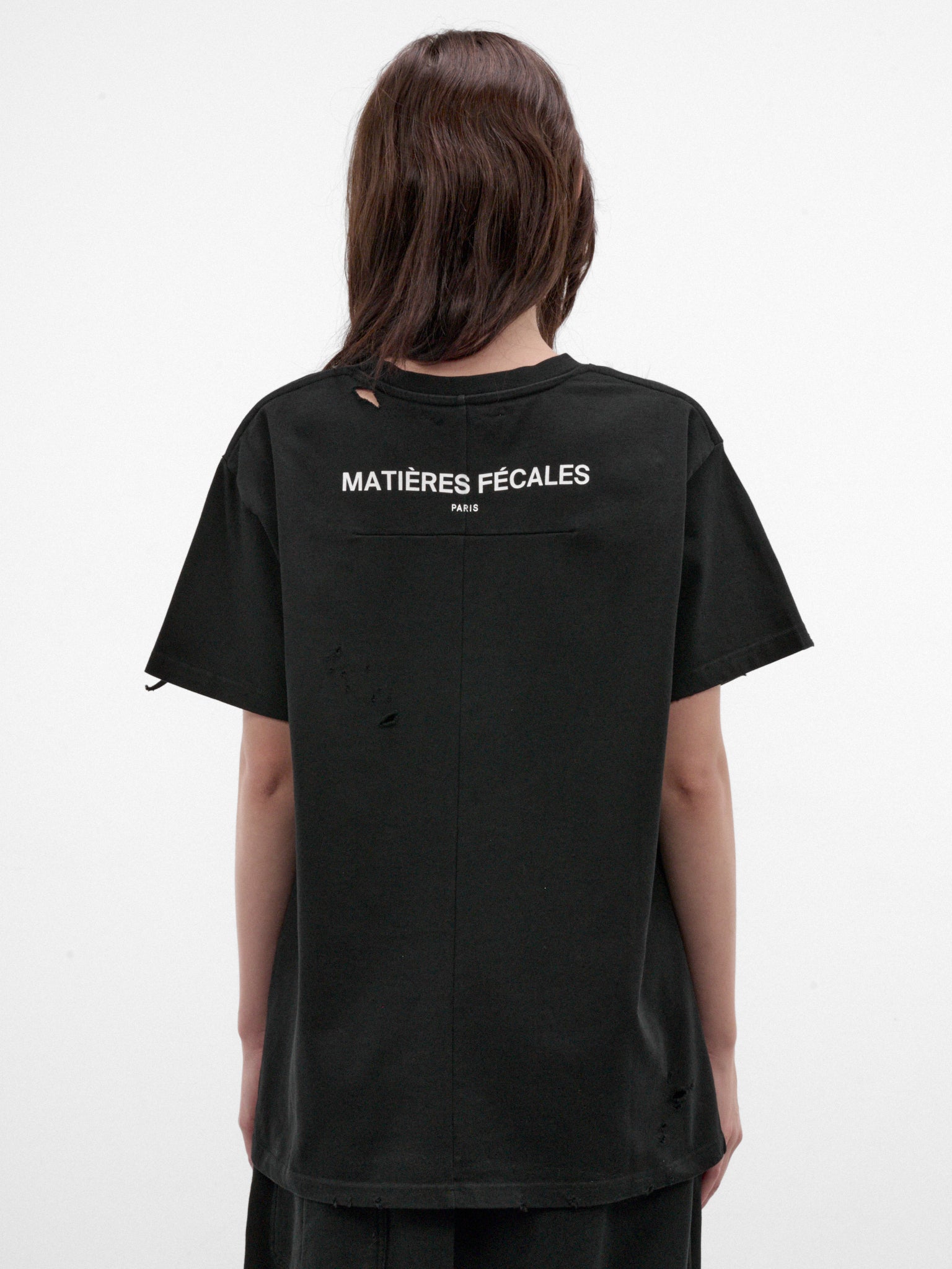 Black Cotton Power Graphic Tee (MAT03T002-BLACK)