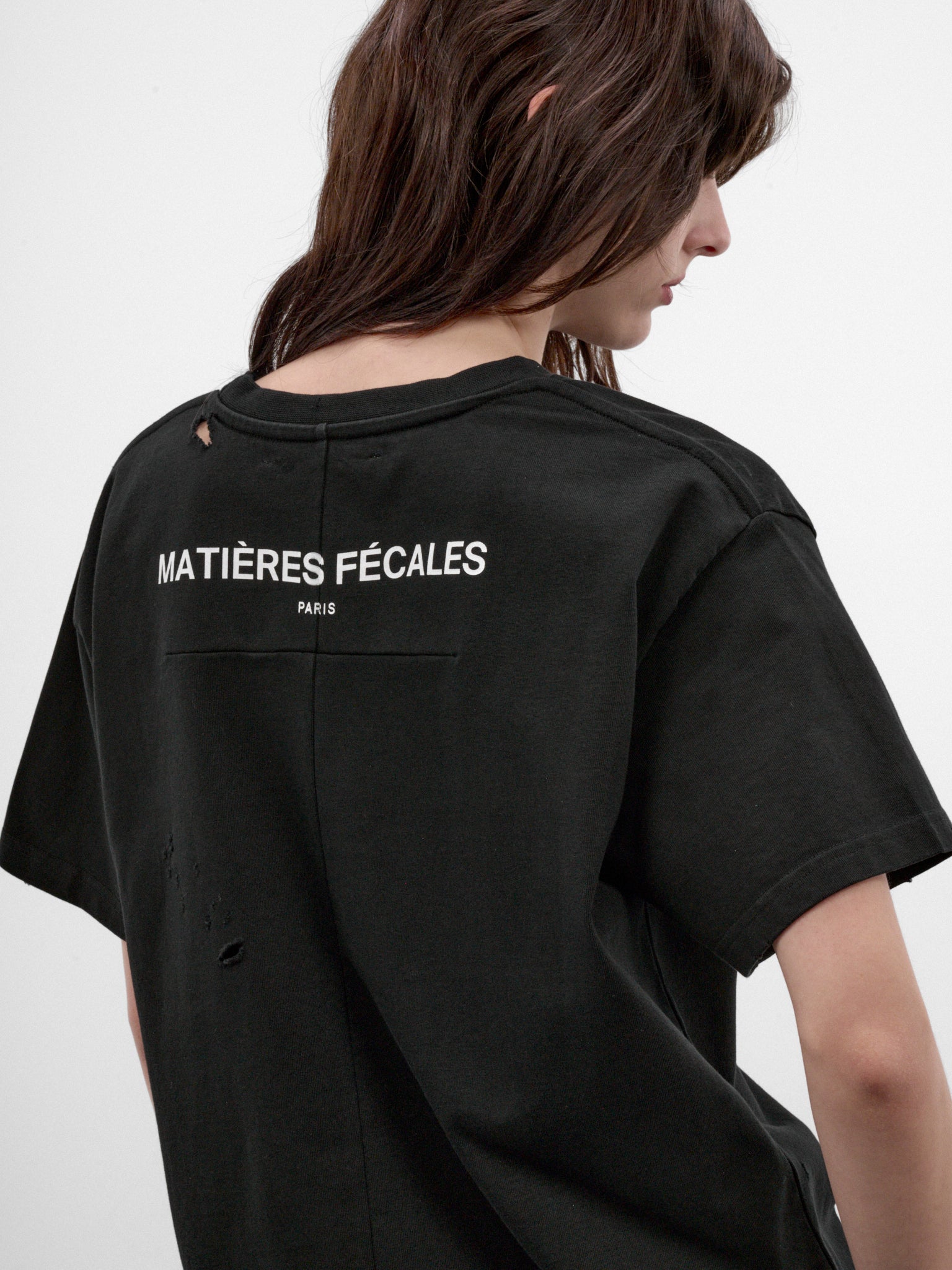 Black Cotton Power Graphic Tee (MAT03T002-BLACK)
