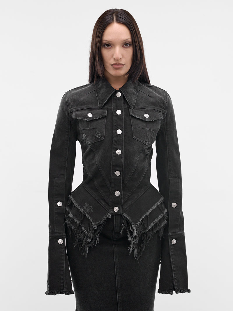 Women's New Arrivals - H.Lorenzo - denim-jackets - denim-jackets