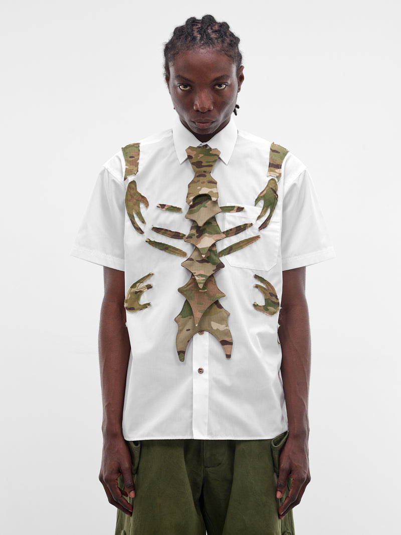 Armor Trilobite Camo Necktie (MB-TIEE-ARMOUR-CAMO-BROWN)