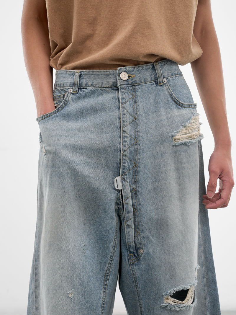 PROTOCOL INDEX Denim Shorts | H.Lorenzo - detail 1