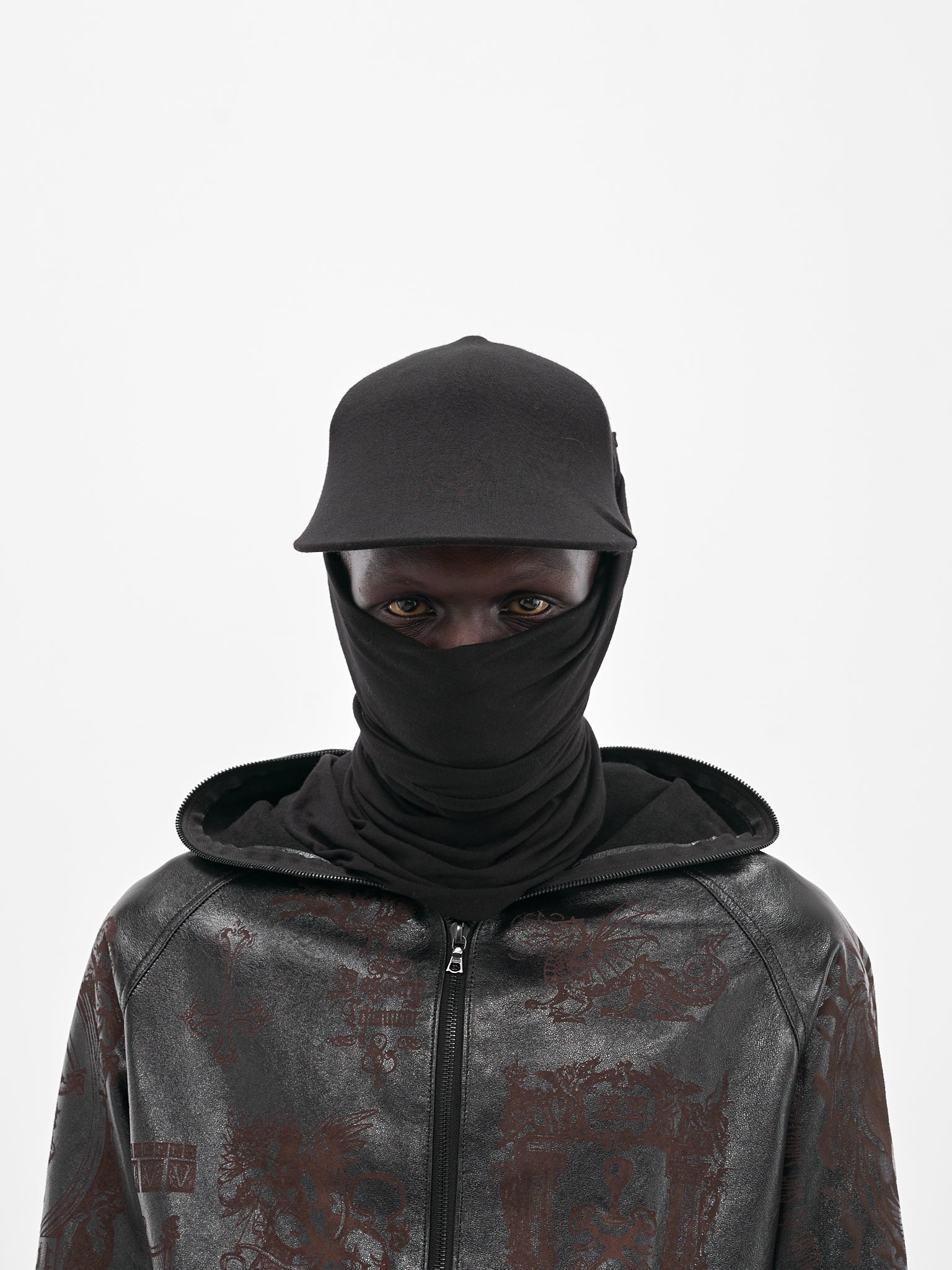 Black Layered Balaclava Cap (MBS3-ACC-CPWRP-BLACK)