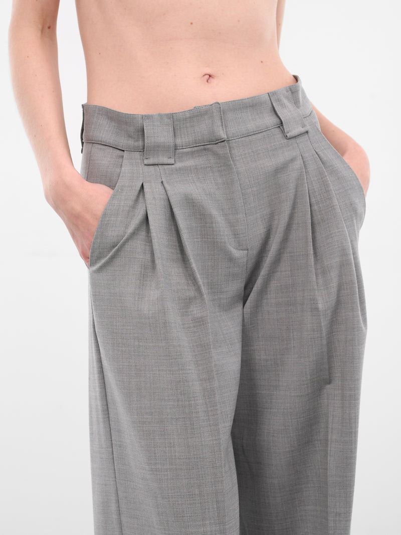Gray Wool Dermott Tailored Trousers (MC-DERMOTT-LIGHT-GREY)