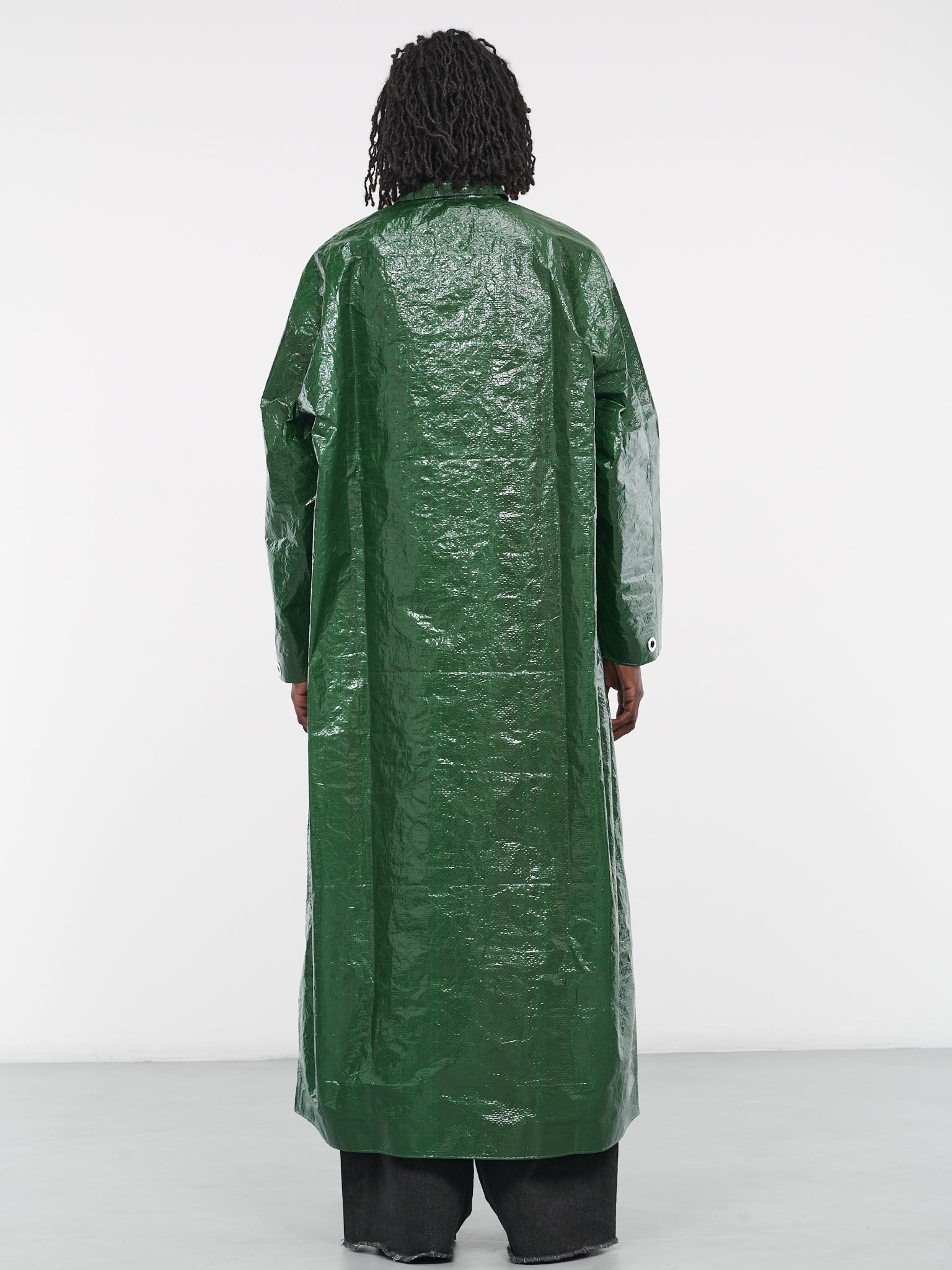 Oversized Tarp Coat (MC015W-BT-KHAKI)