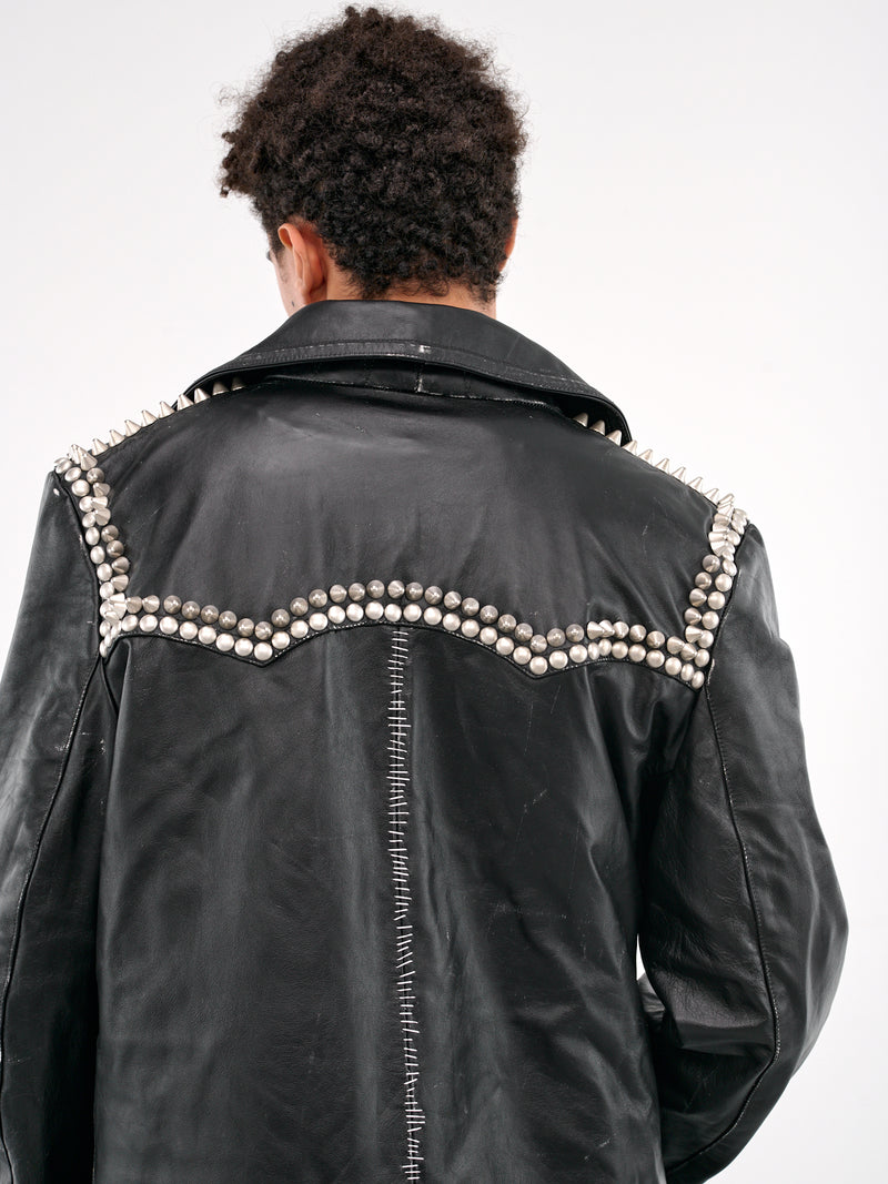 Men's New Arrivals - H.Lorenzo - leather-jackets - leather