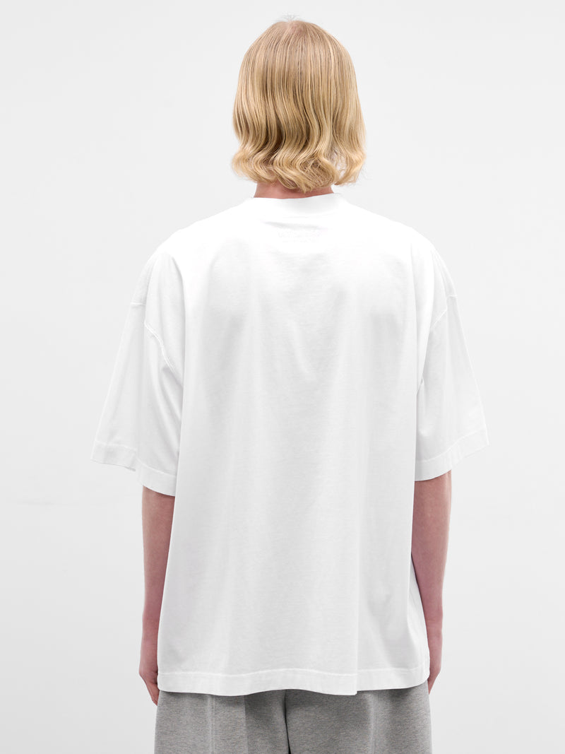 White Japan Tourist Cotton Tee (ME76TR260W-WHITE)