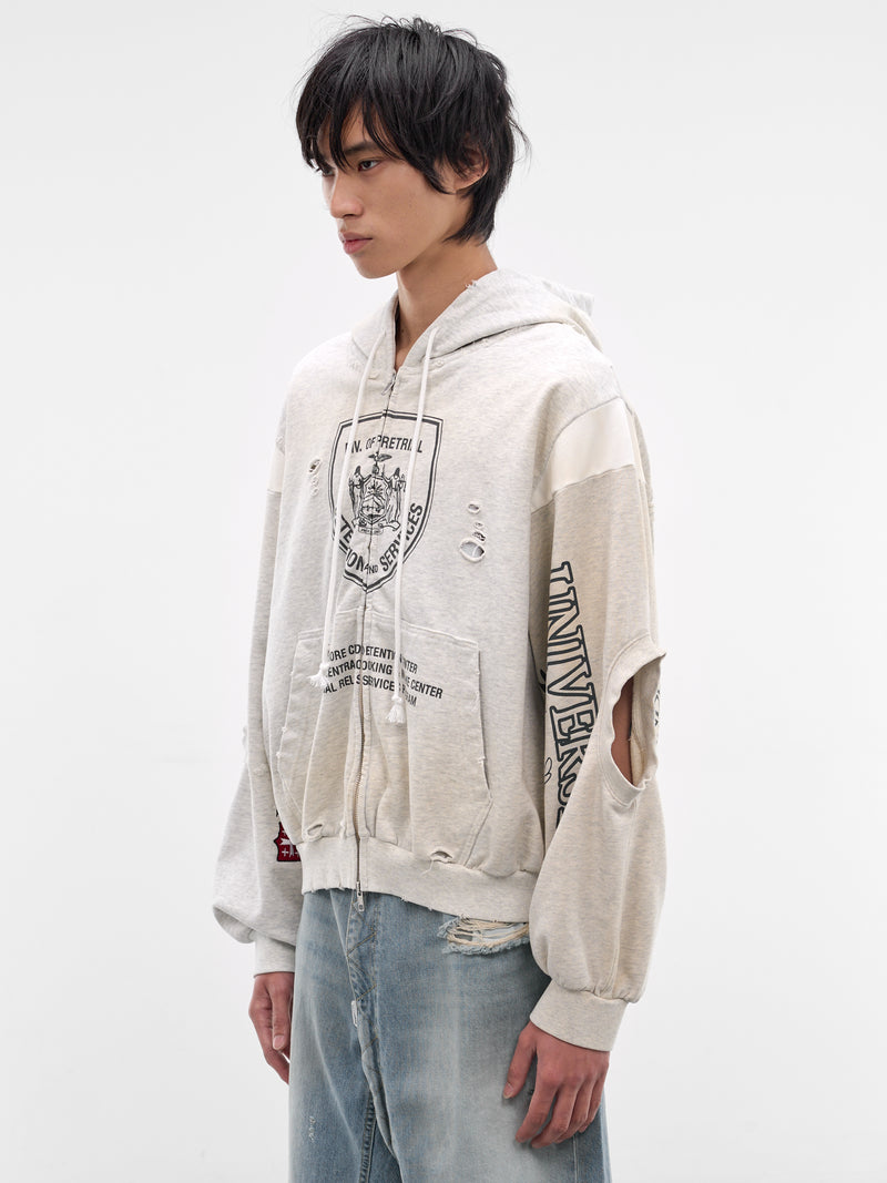 PROTOCOL INDEX Zip Hoodie | H.Lorenzo - side