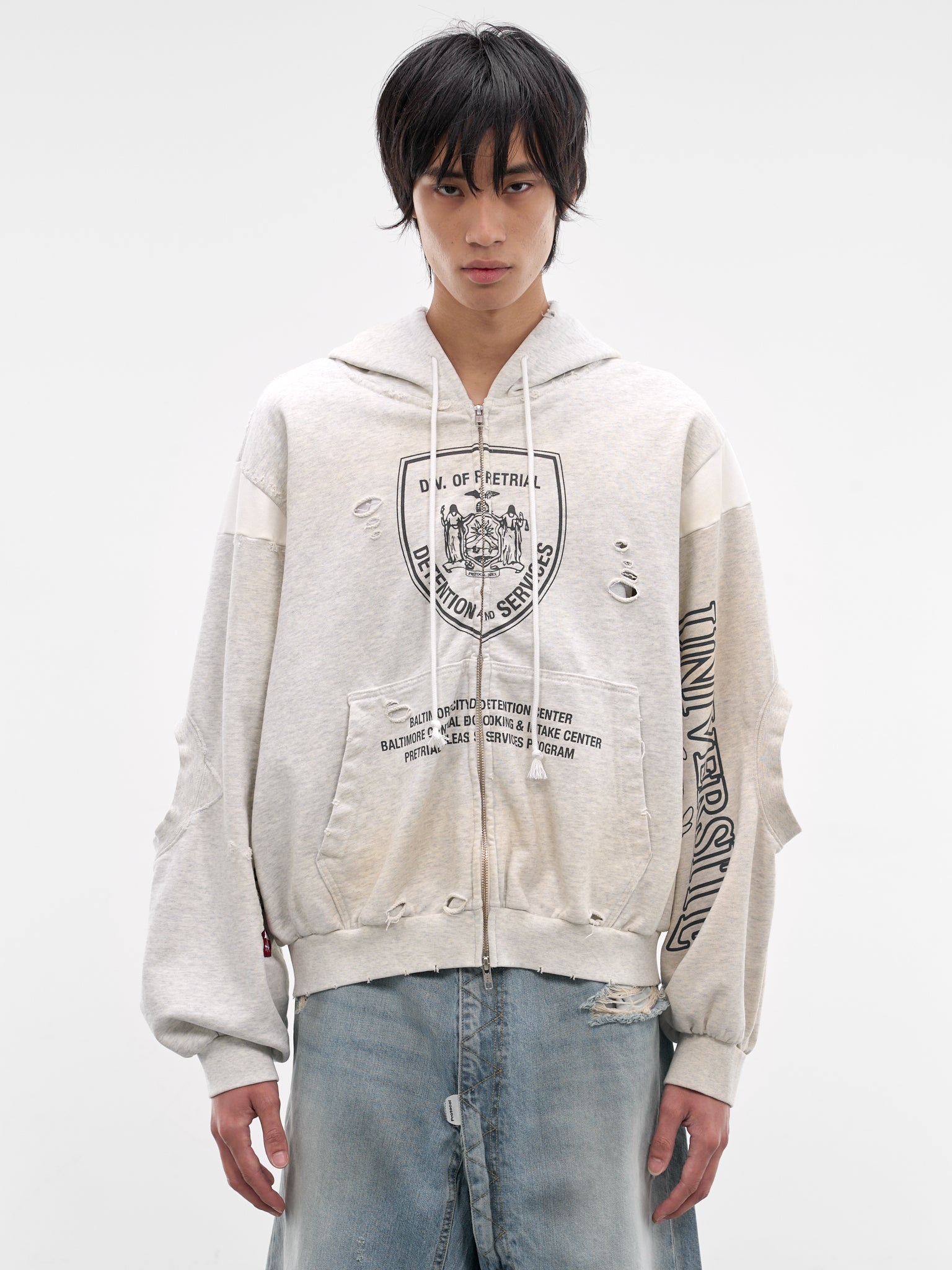 PROTOCOL INDEX Zip Hoodie | H.Lorenzo - front
