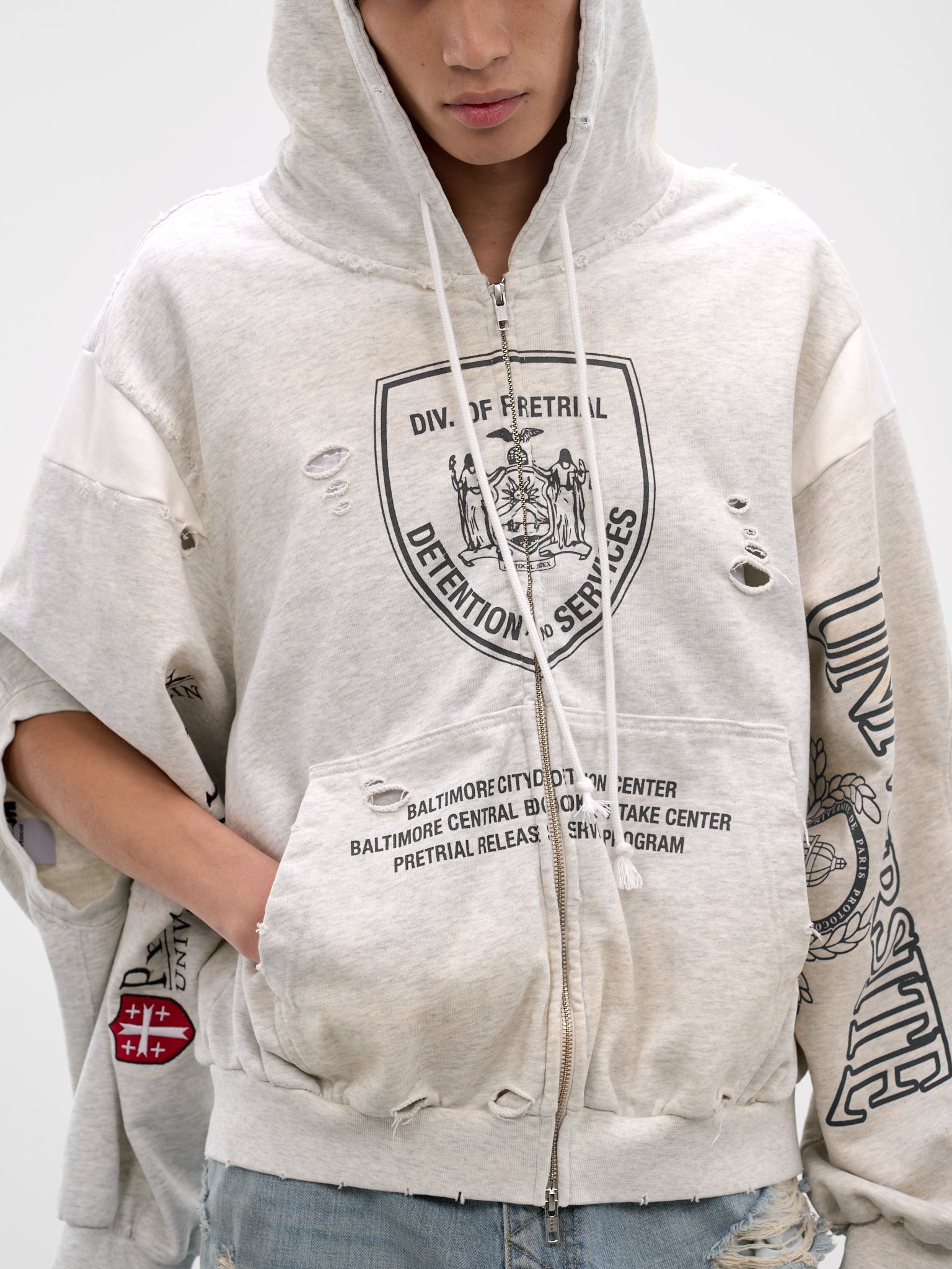 PROTOCOL INDEX Zip Hoodie | H.Lorenzo - detail 1