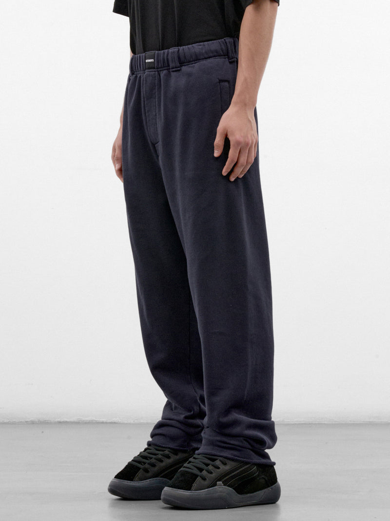 Navy Wide Leg Sweatpants (MH27SP185N-NAVY)