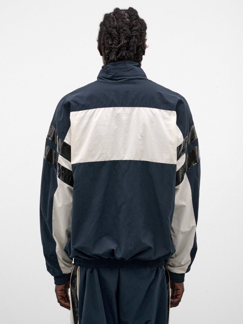 Navy Tape Tracksuit Jacket (MH27TJ105N-NAVY)