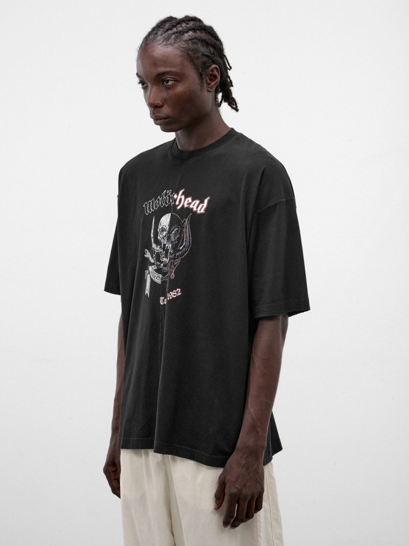 Vetements x Motörhead Graphic Cut-Up Tee (MH27TR242B-WASHED-BLACK)