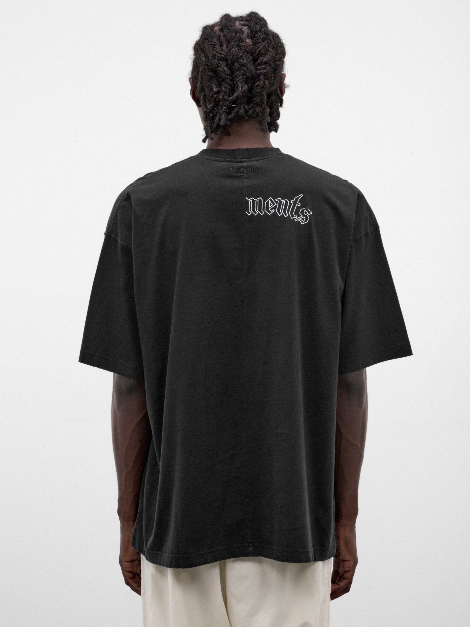 Vetements x Motörhead Graphic Cut-Up Tee (MH27TR242B-WASHED-BLACK)