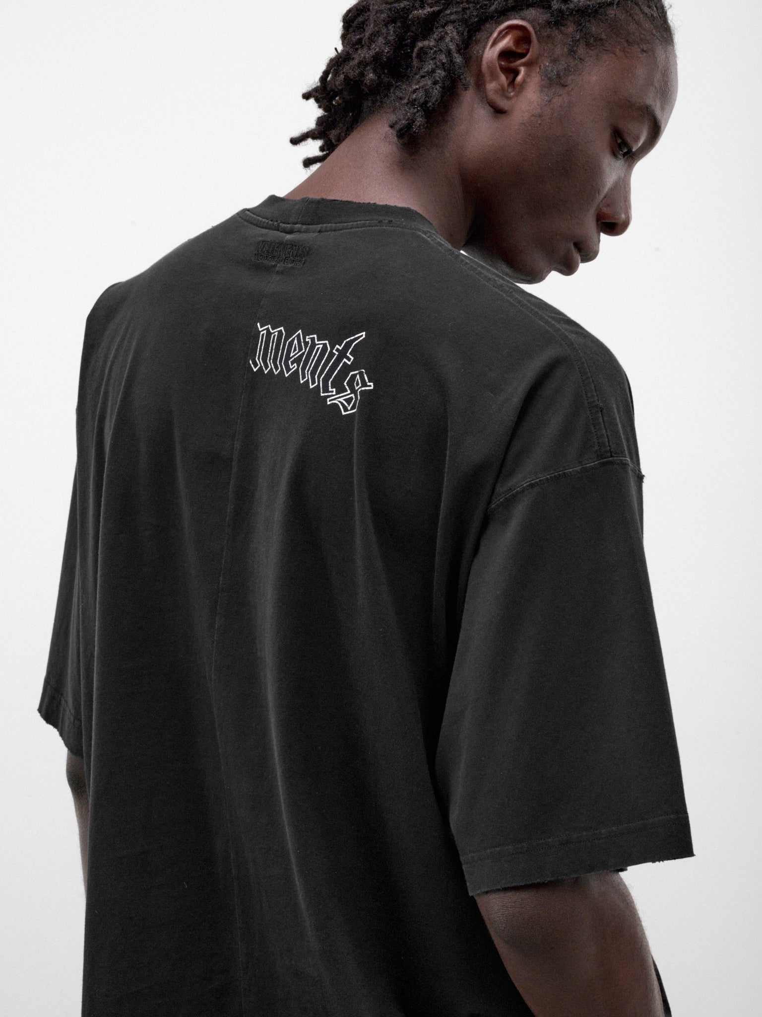 Vetements x Motörhead Graphic Cut-Up Tee (MH27TR242B-WASHED-BLACK)