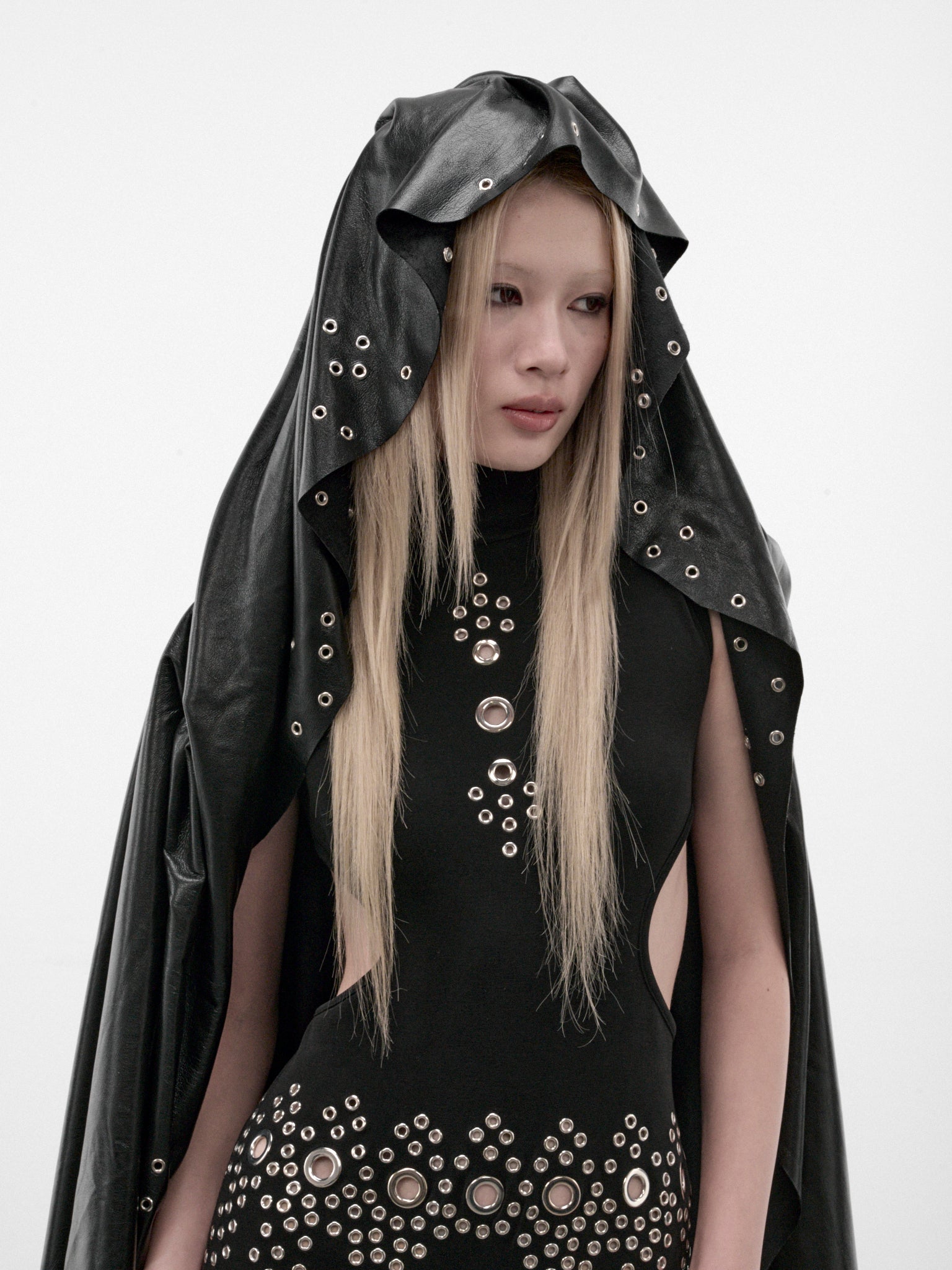 Midnight Serpent Veil (MIDNIGHT-SERPENT-BLACK-SILVER)