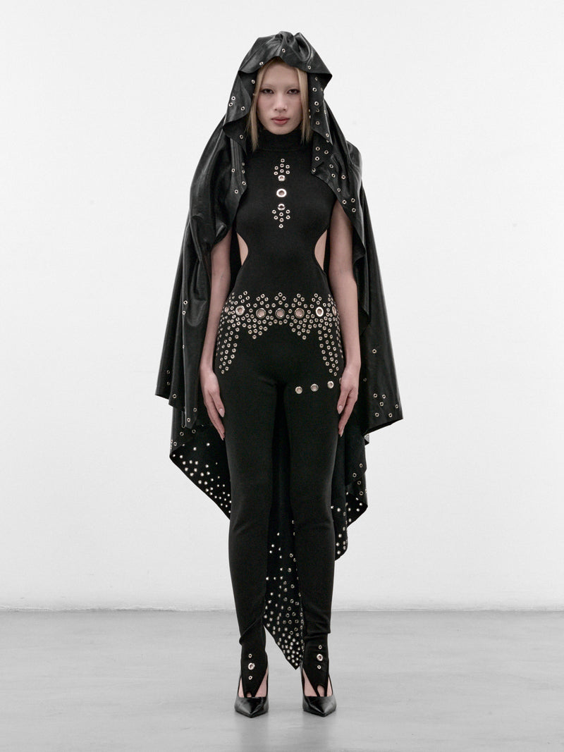 Midnight Serpent Veil (MIDNIGHT-SERPENT-BLACK-SILVER)